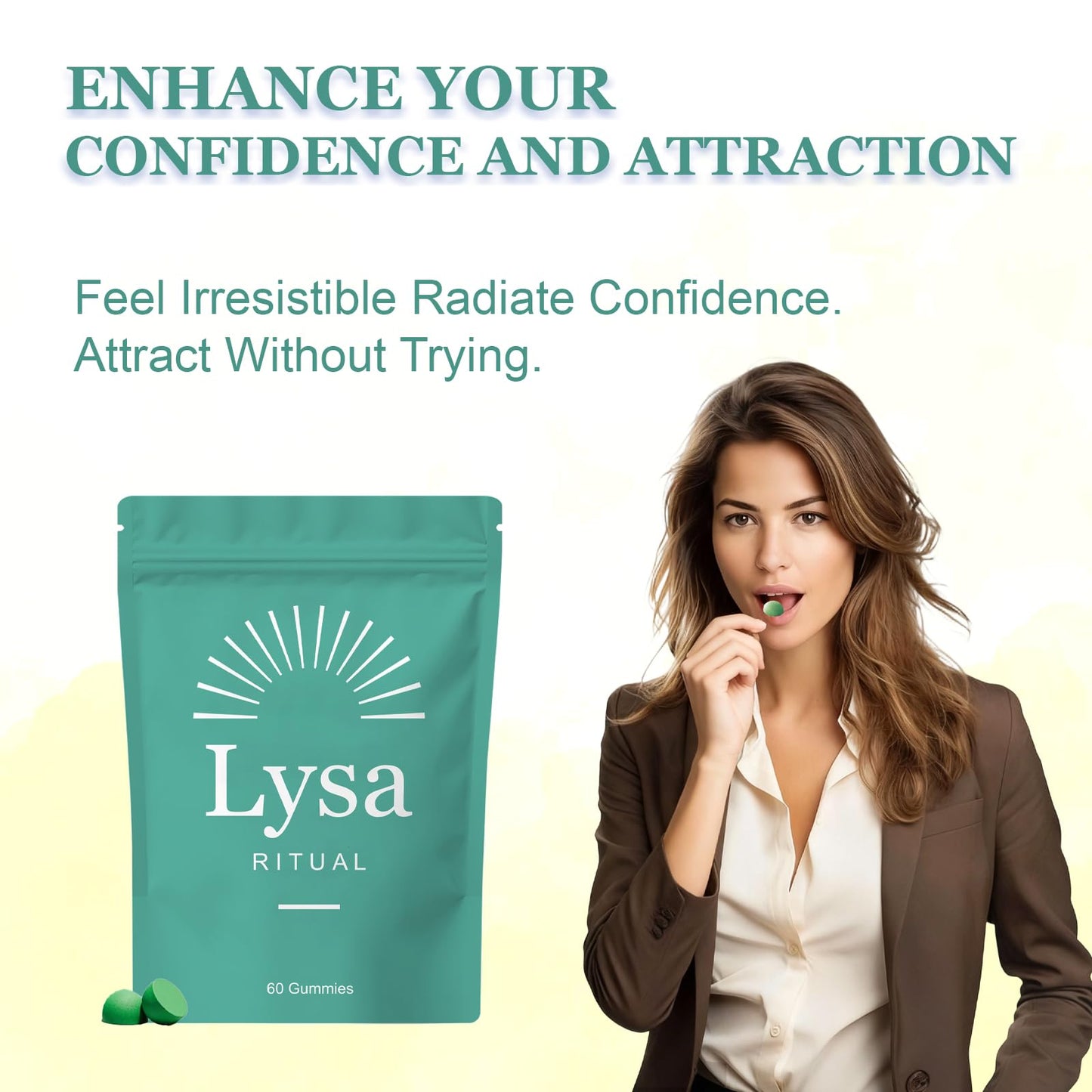 Lysa Ritual Reset Ritual Gummies Skin Balance Inner Balance, Gummy, 1 Count