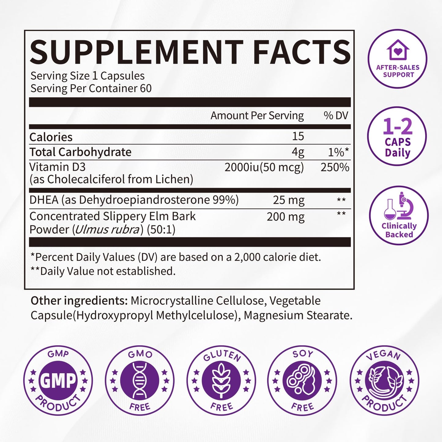 iMATCHME DHEA 25mg Capsule, 60 Count
