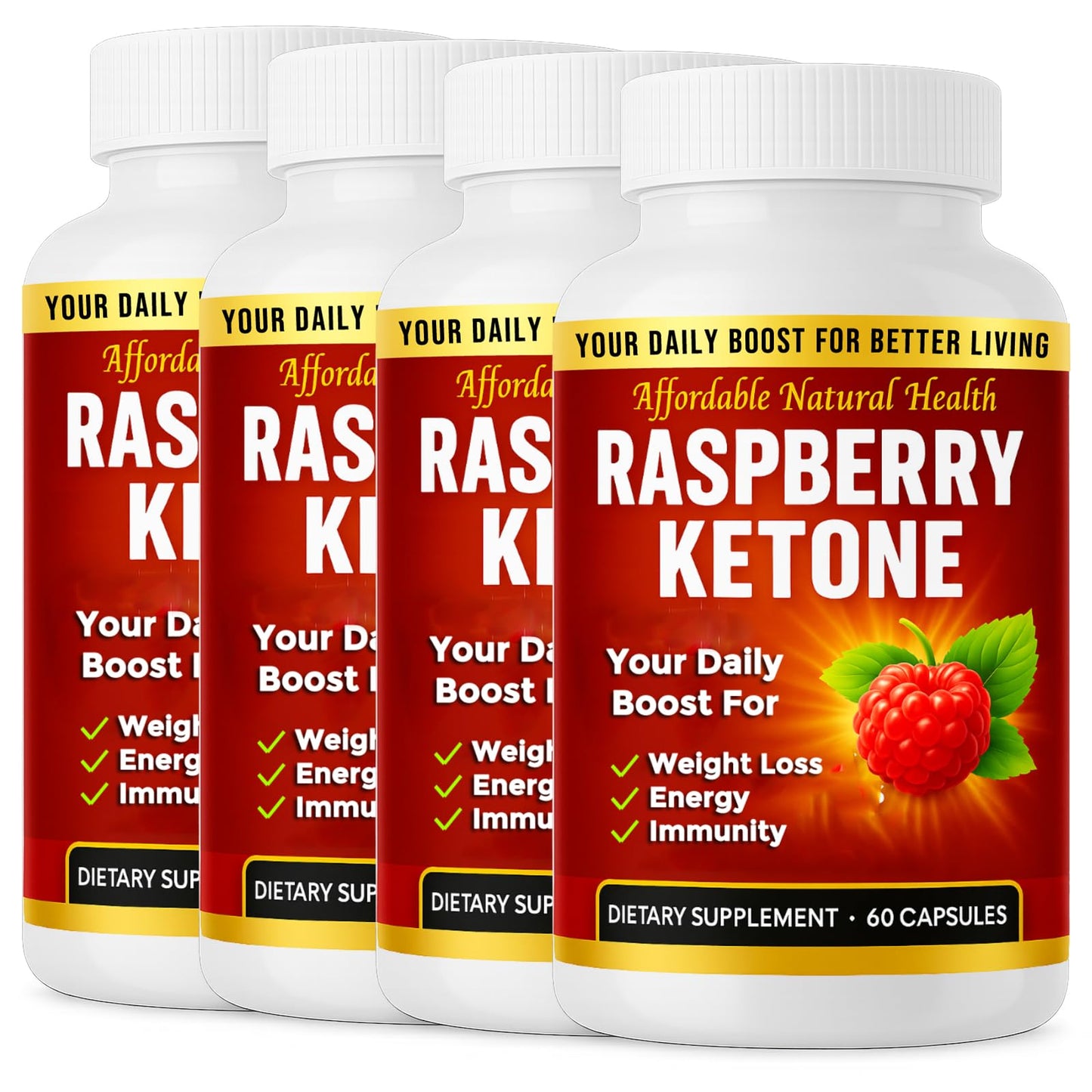 Heaven's Gate Raspberry Ketone Capsules, 8 Capsules