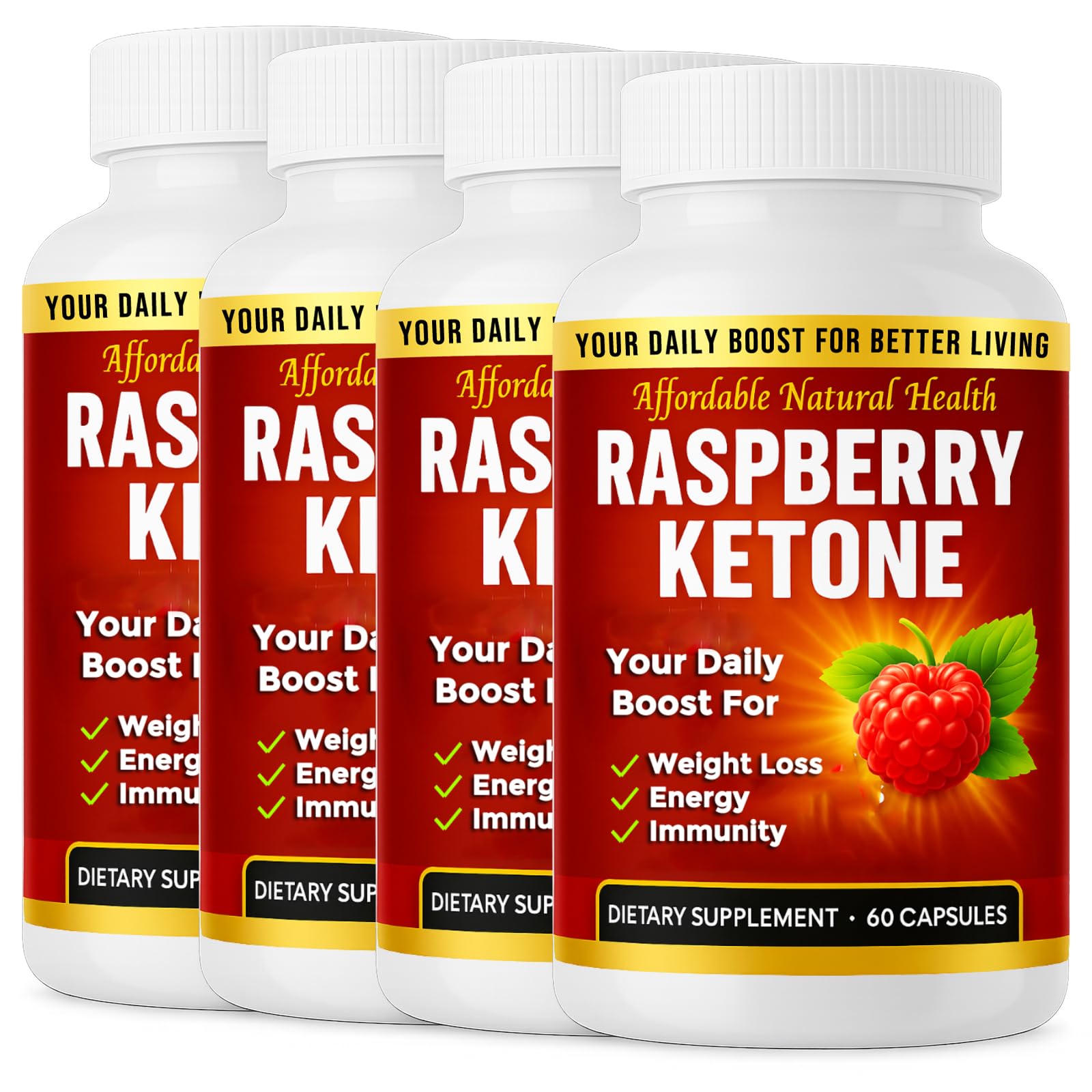 Heaven's Gate Raspberry Ketone Capsules, 8 Capsules