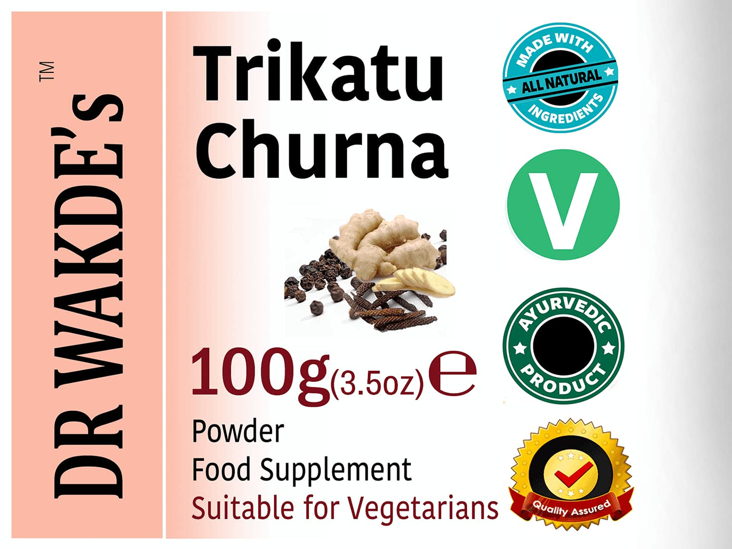 DR WAKDE's Trikatu Churna Powder 100g