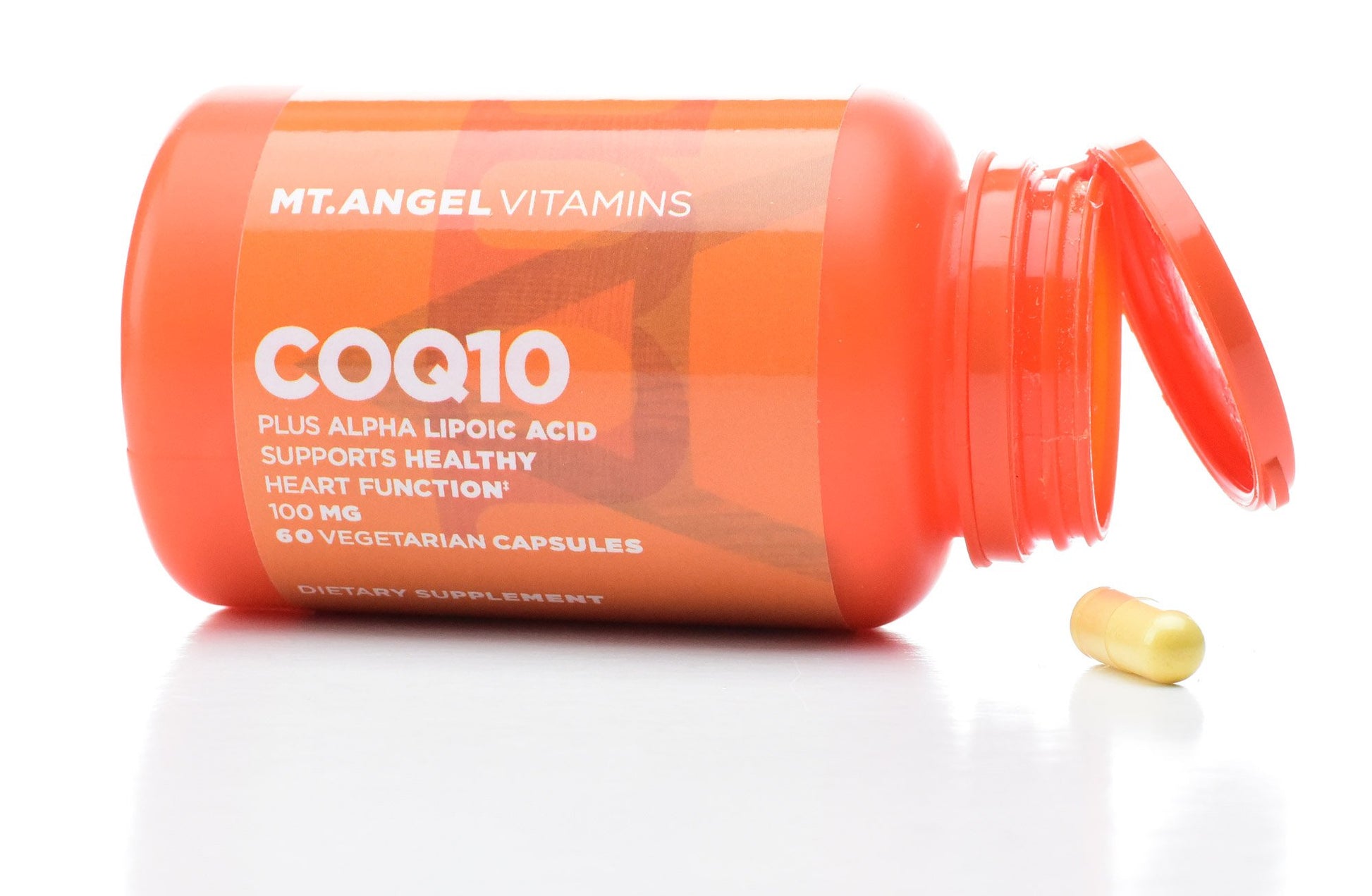 Mt. Angel Vitamins CoQ10 100mg Plus Alpha Lipoic Acid, Superior Absorption Natural Form of Coenzyme Q10 with ALA, 30 Capsules