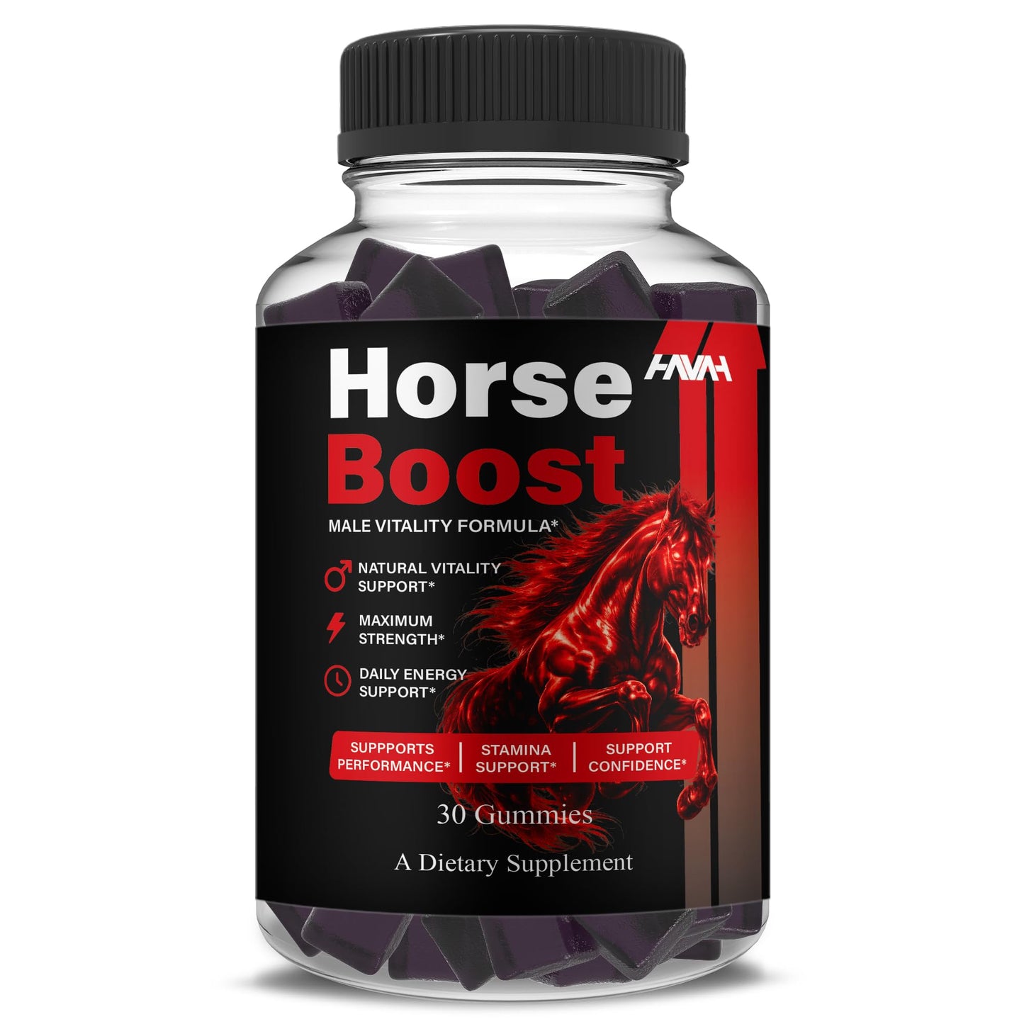 Havah Horse Boost Gummies 30 Count