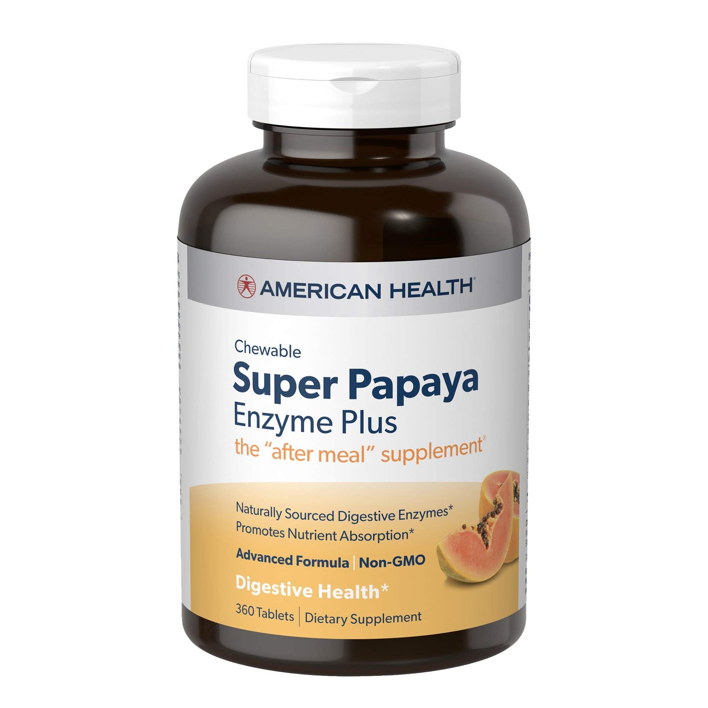 American Health Papaya Enzyme Tablets & Chewables Bundle, 460 Count