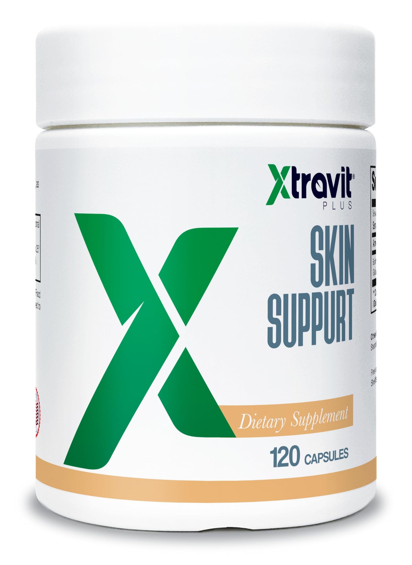 Xtravit Skin Support Collagen Supplement Capsules, 120 Count