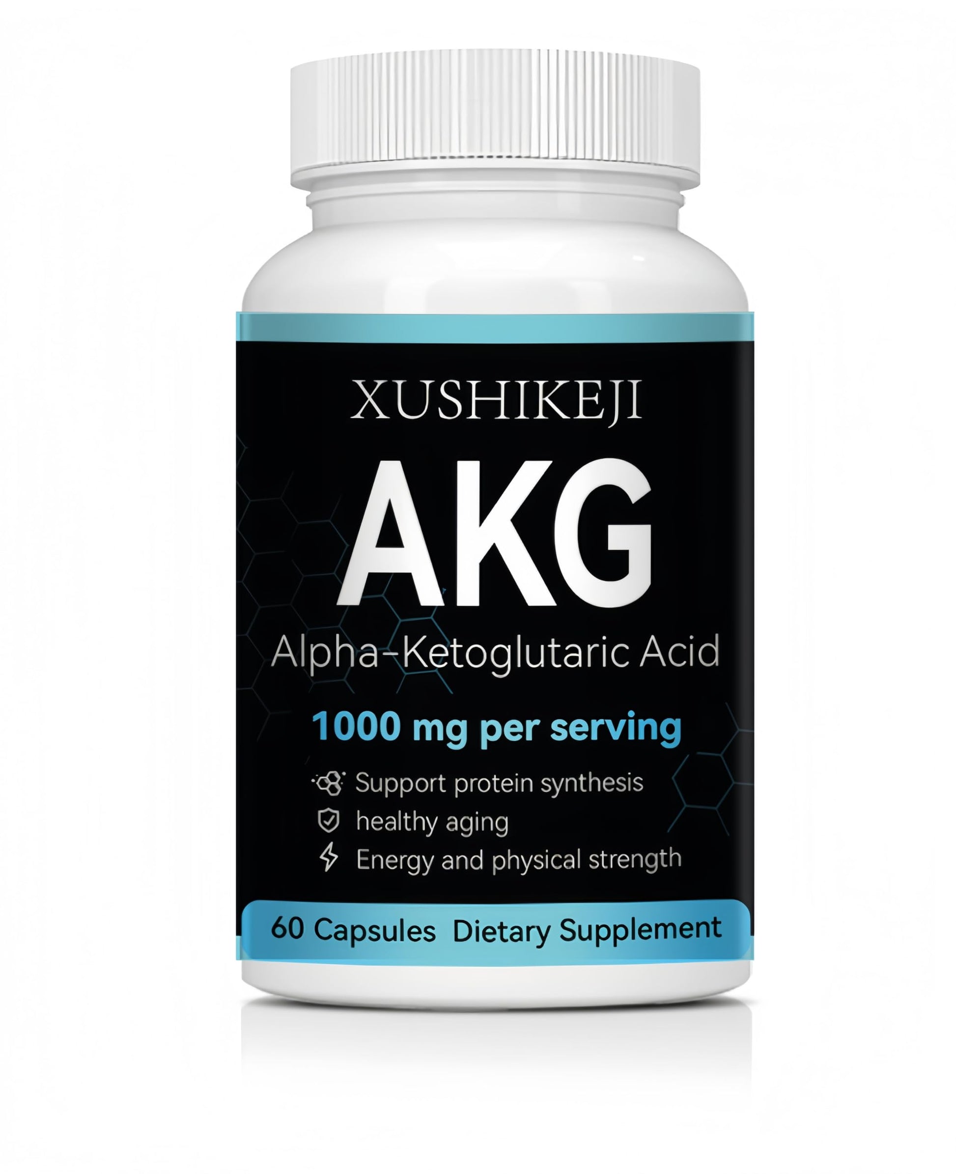 XUSHIKEJI AKG Dietary Supplement, 60 Capsules