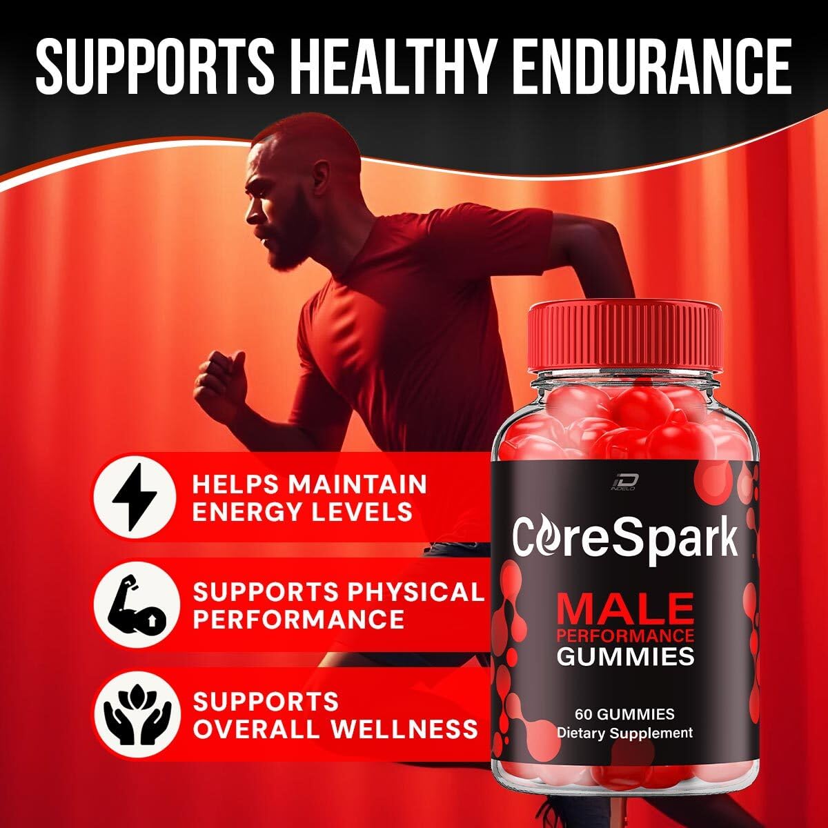 Indelo Core Spark Multivitamin Gummies, 300 Gummies