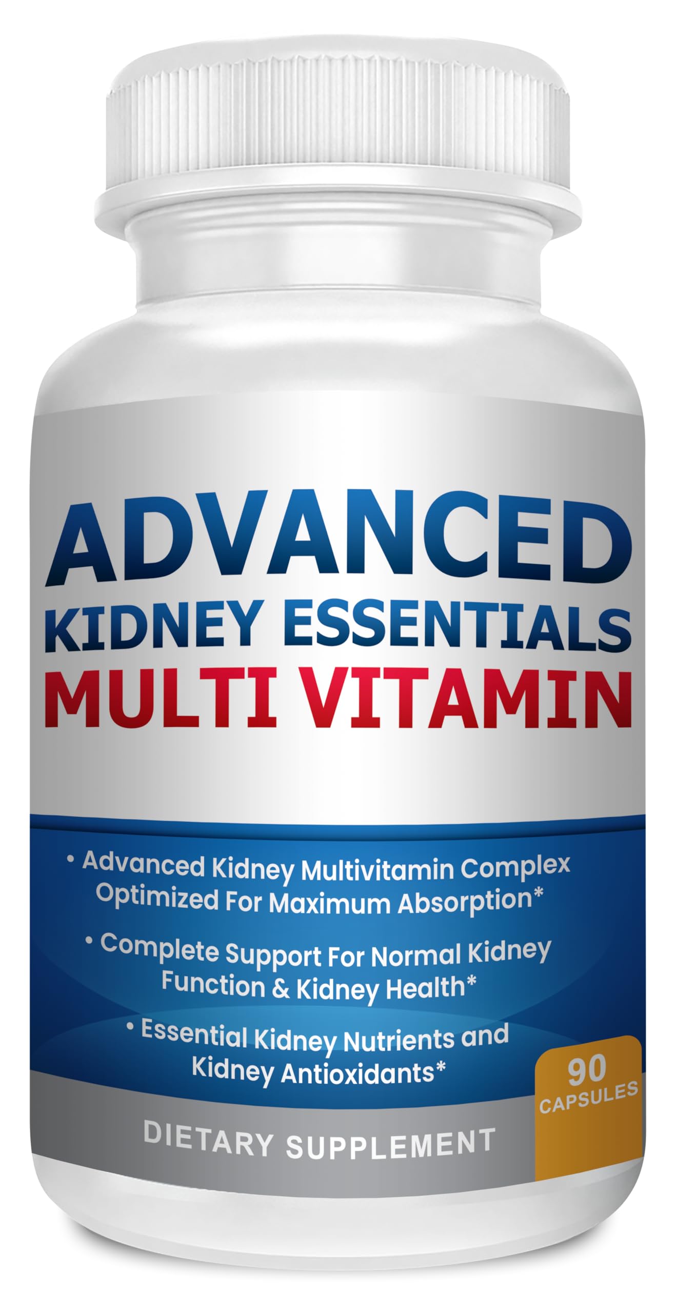 Kidney Restore Advanced Kidney Essentials Multivitamin Capsule 90 Count