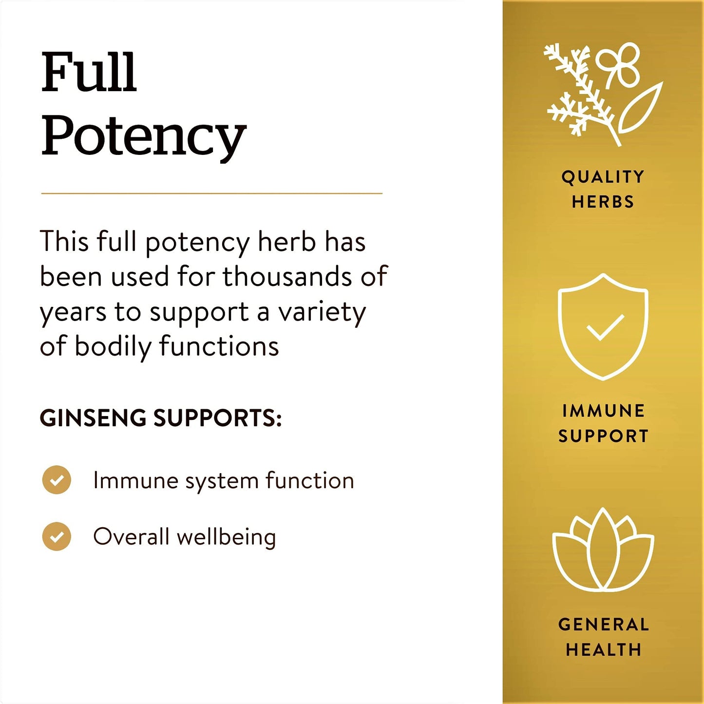 Solgar Korean Ginseng Root Extract Capsules, 60 Count
