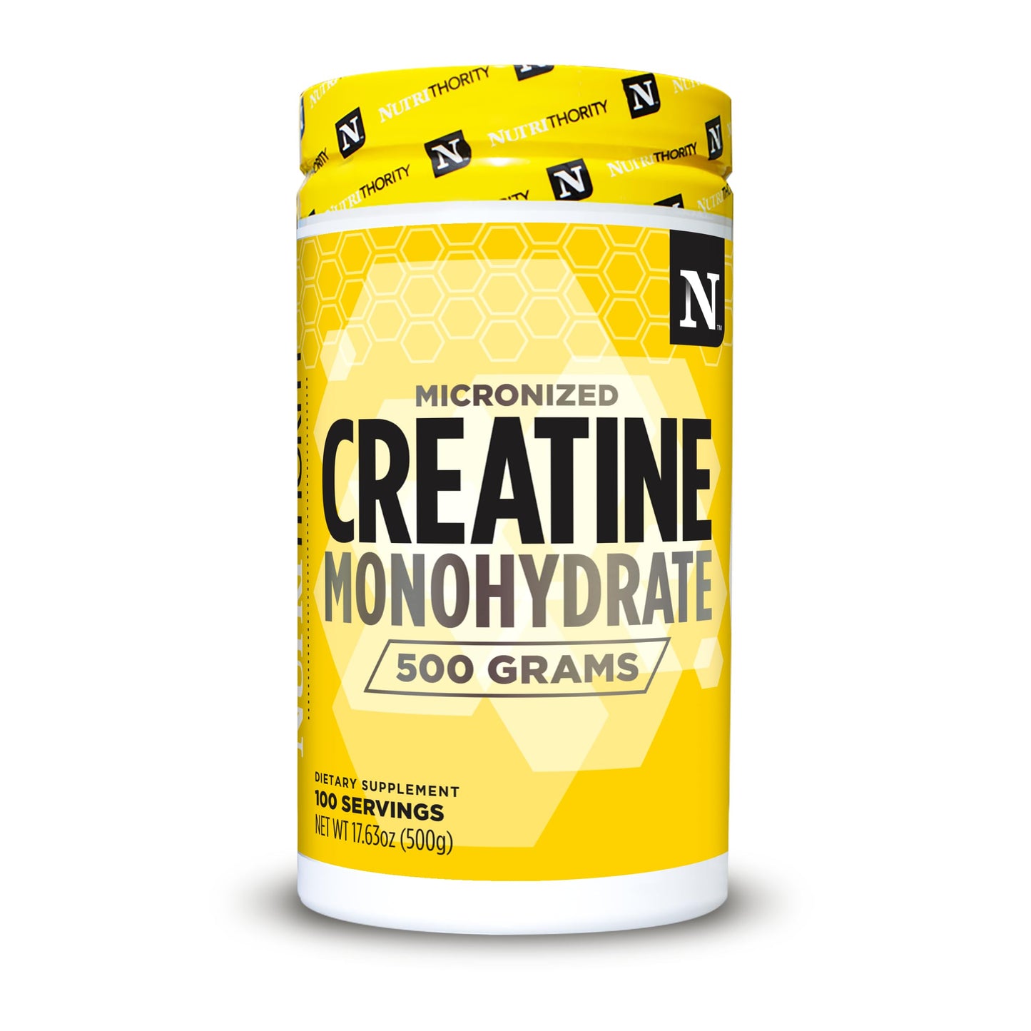 Nutrithority Creatine Monohydrate Powder 19