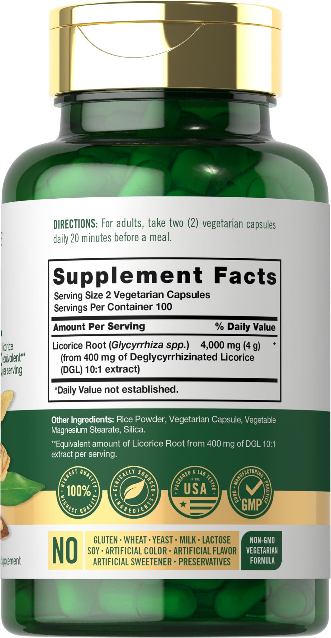 Carlyle DGL 200 Capsules