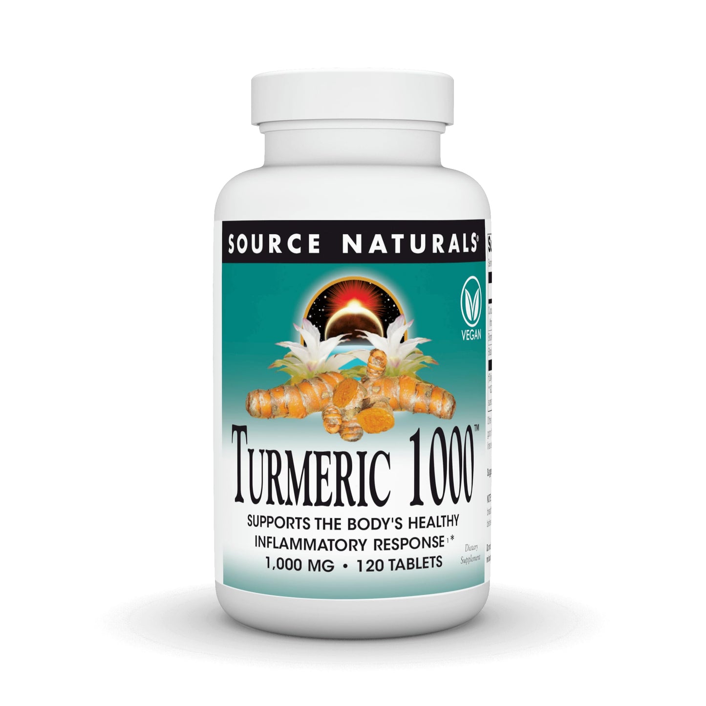 Source Naturals Turmeric 1000 1000mg Tablet, 120 Tablets