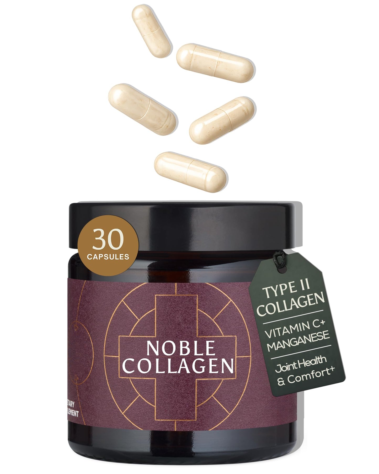 Ancient + Brave Noble Collagen Type 2 Capsules 30 Count