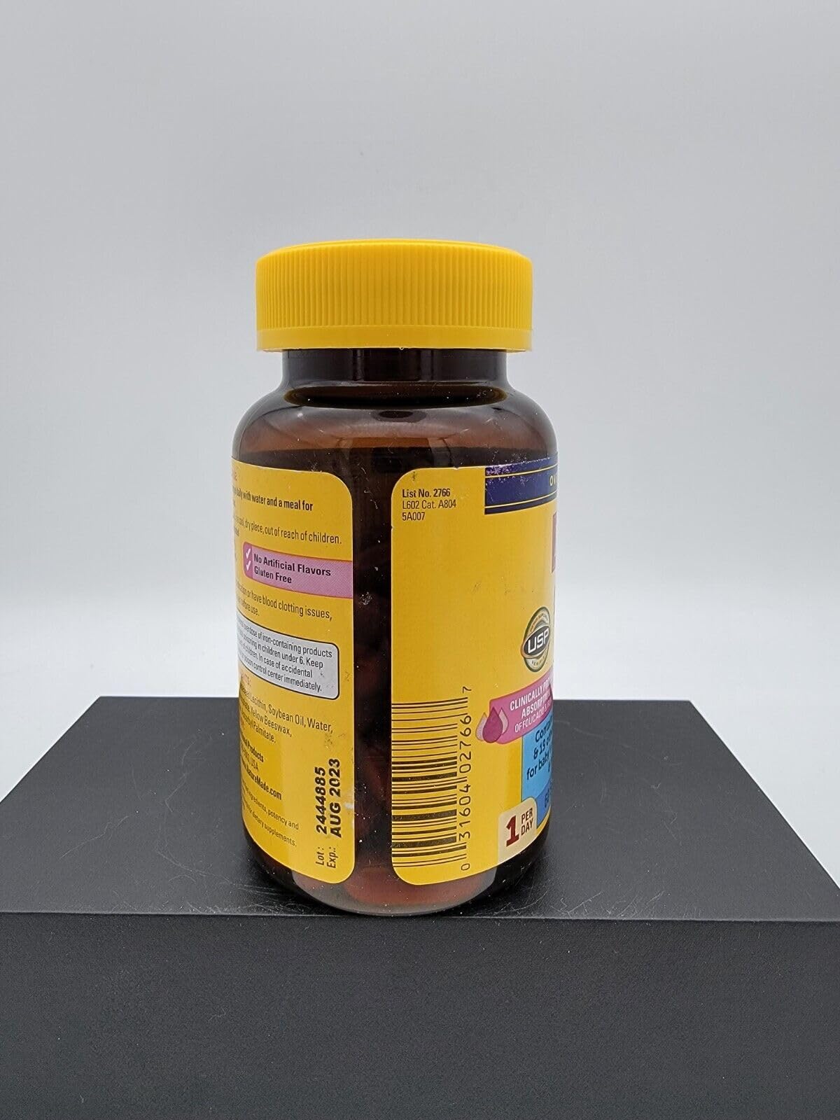 Nature Made Prenatal Vitamin + DHA Softgels with Folic Acid, Iodine and Zinc, 60 Softgels