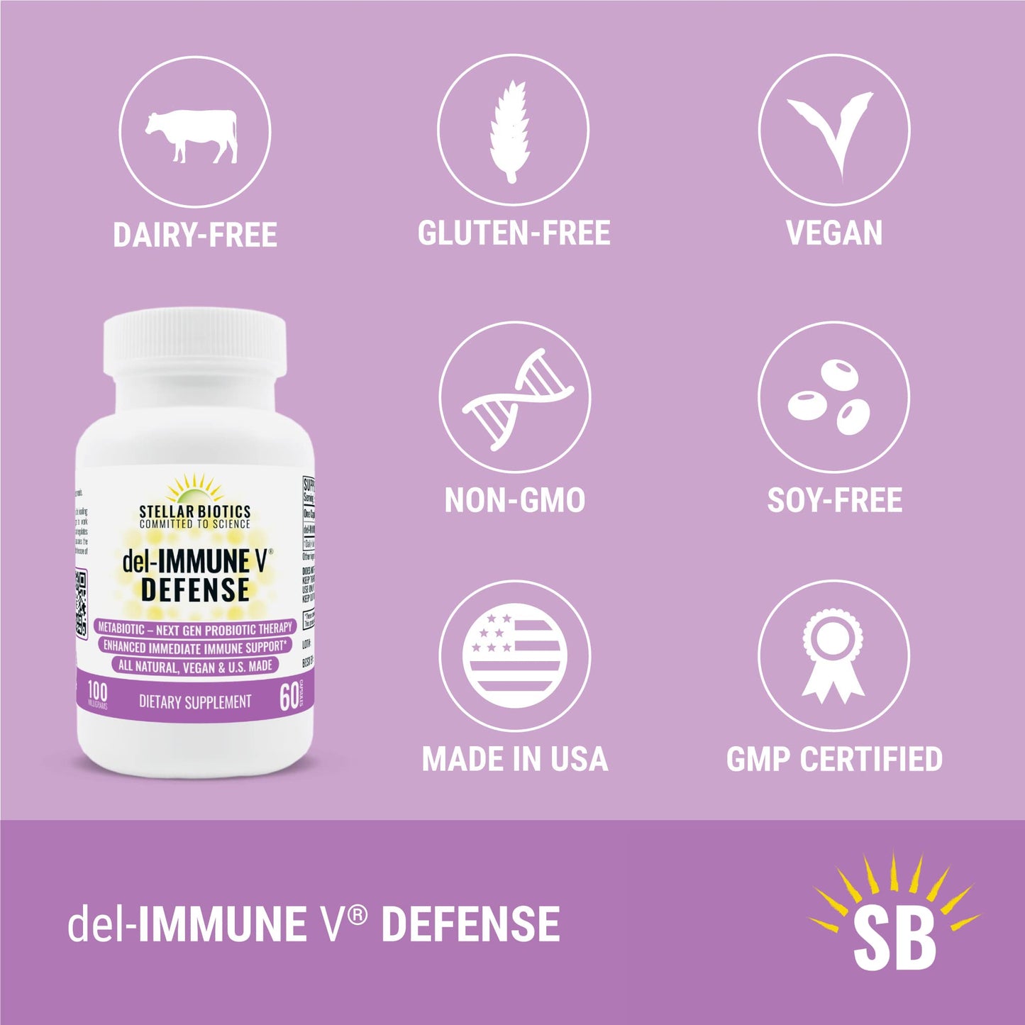 Del-Immune V Defense Capsule 60 Count