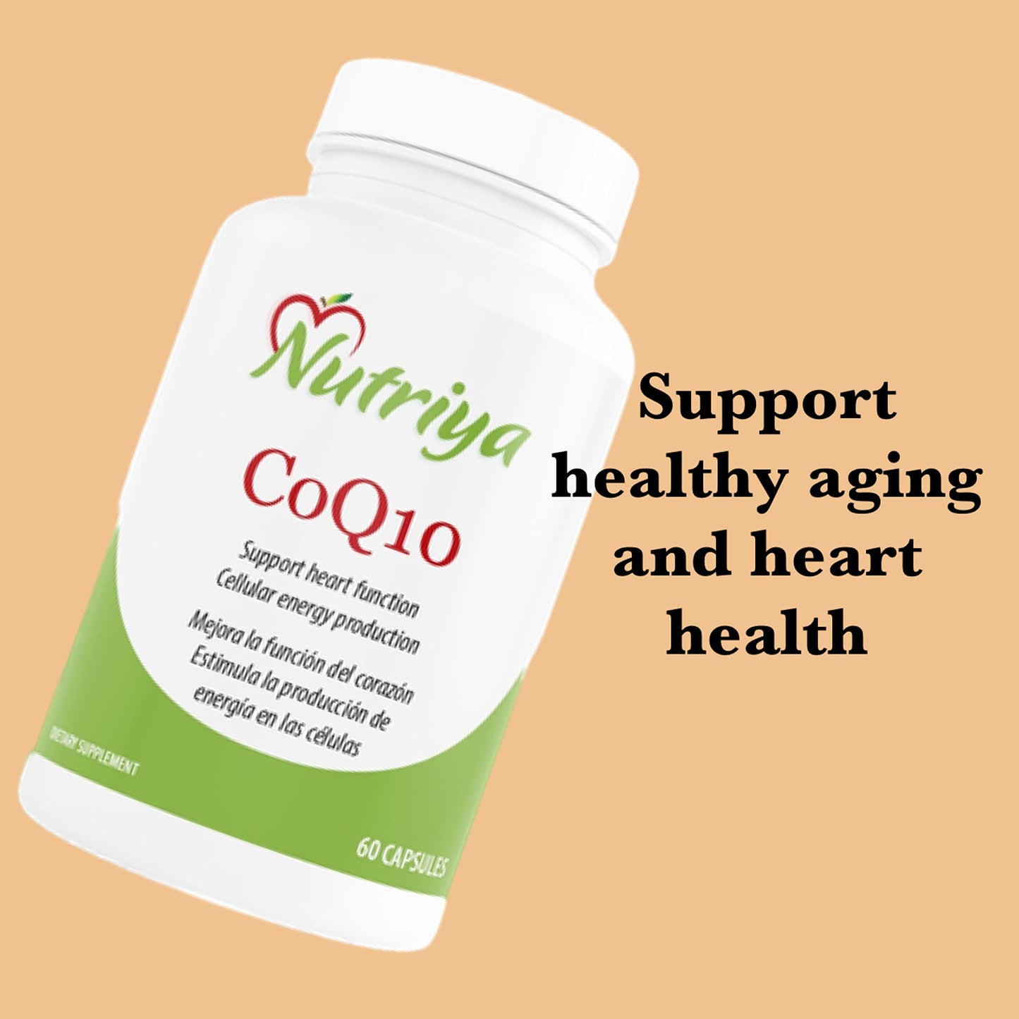 Nutriya CoQ10 Capsule, 60 Count