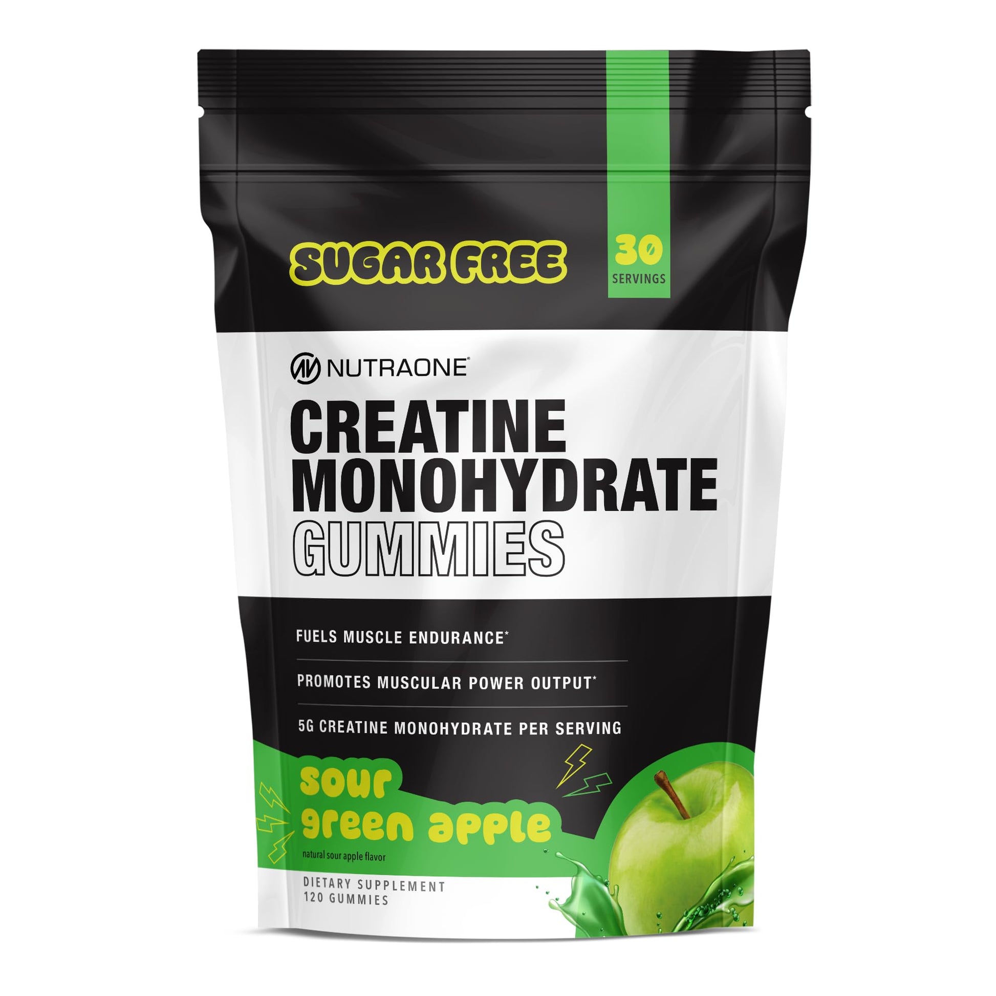 NutraOne Sugar Free Creatine Monohydrate Gummy 150 Count