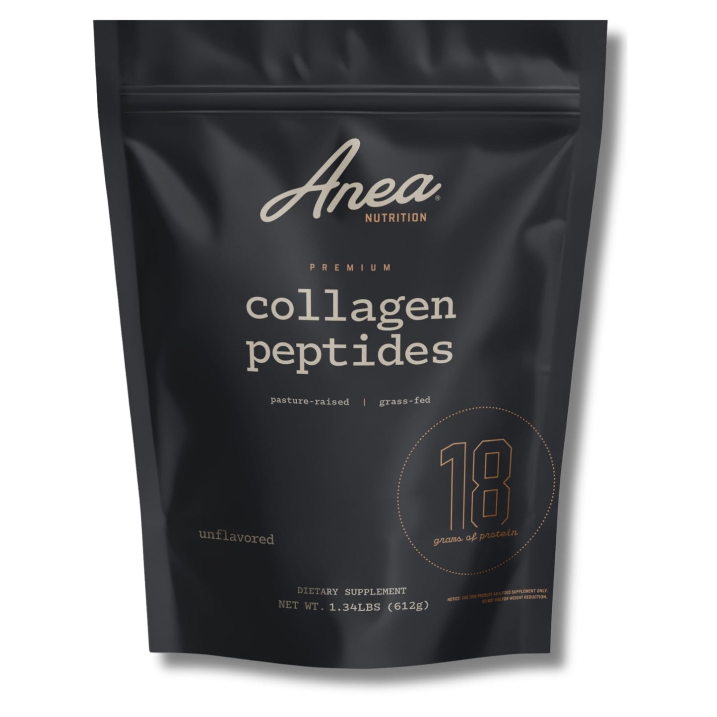 Anea Nutrition Collagen Peptides - Unflavored Powder, 21.5877 oz