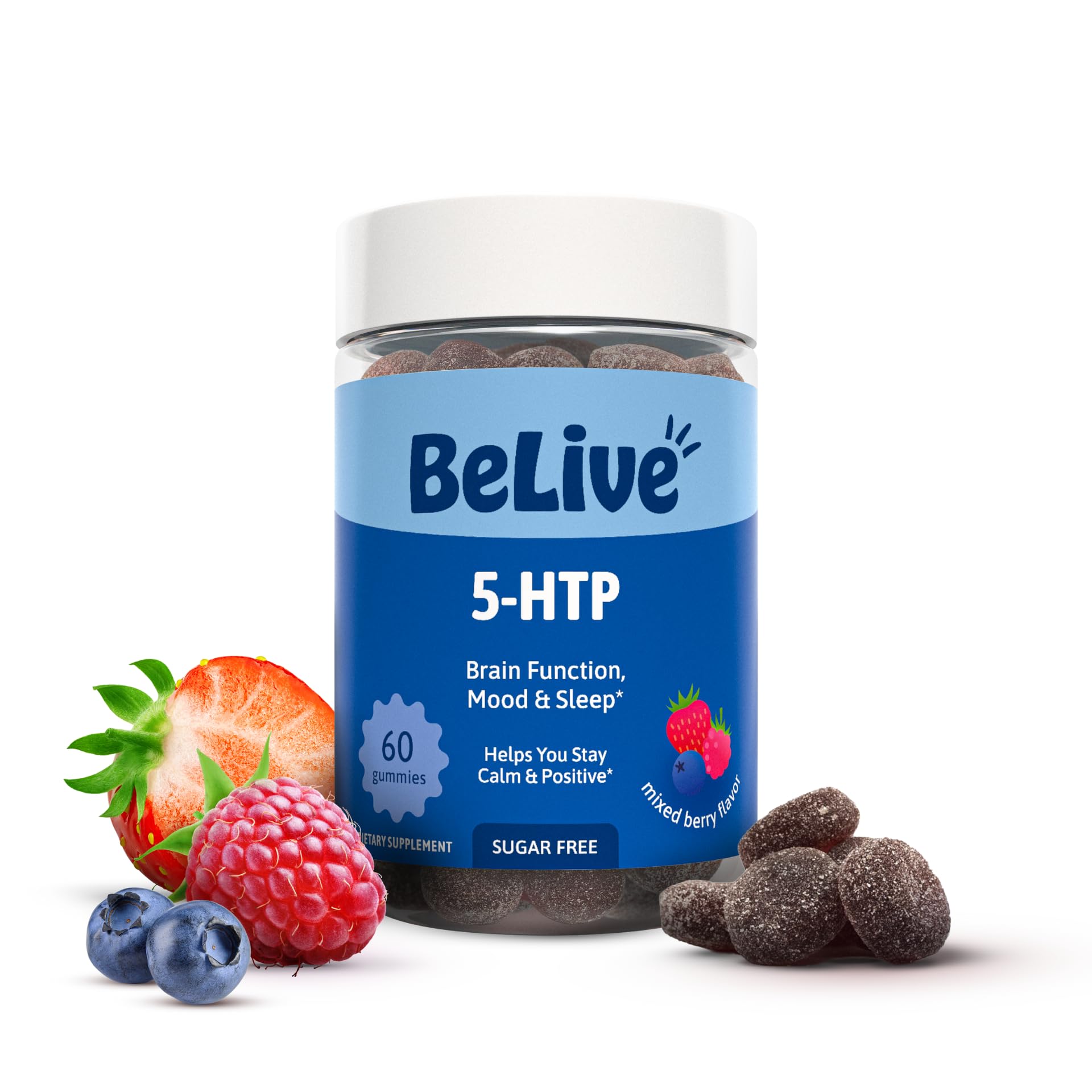 BeLive 5-HTP Gummies, 60 Count