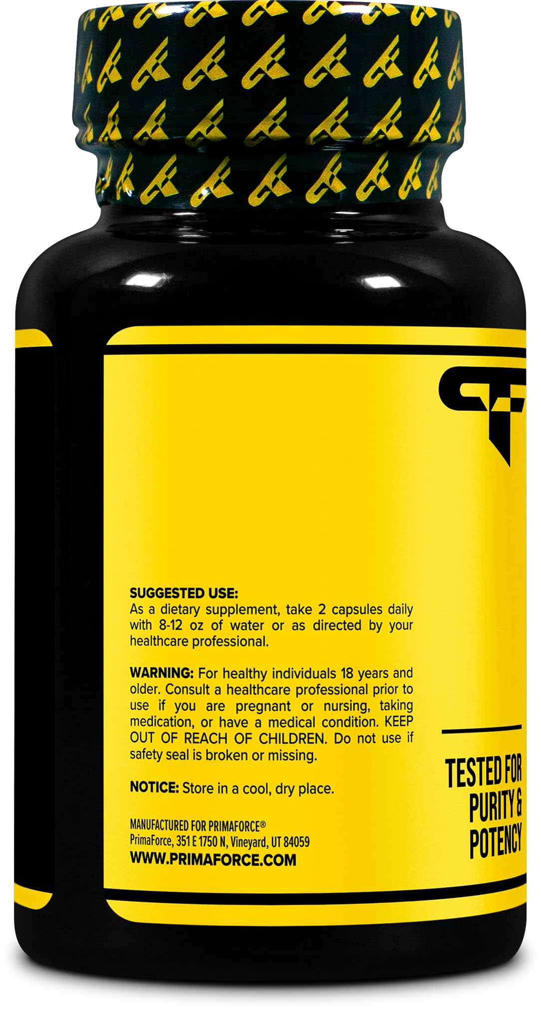 Primaforce NMN Supplement 500mg Capsules 60 Count