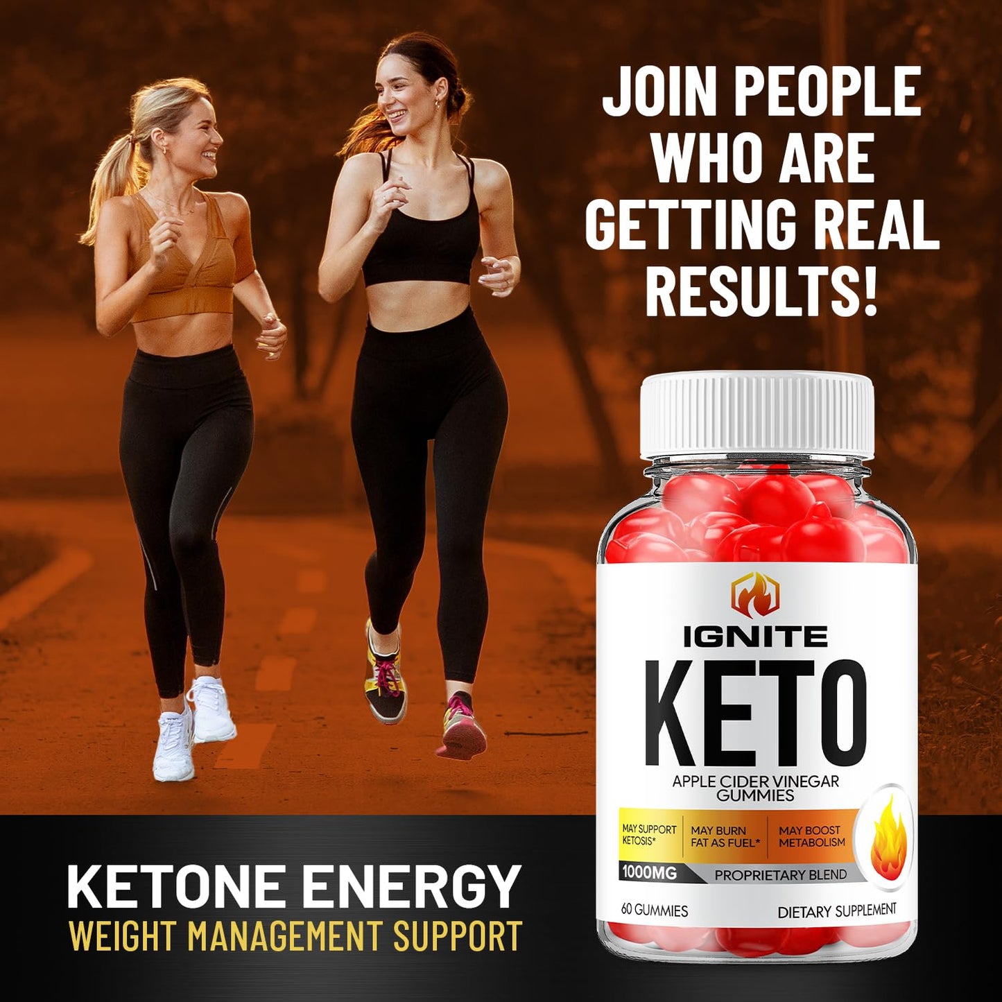 Indelo Ignite Keto ACV Gummies 60 Count
