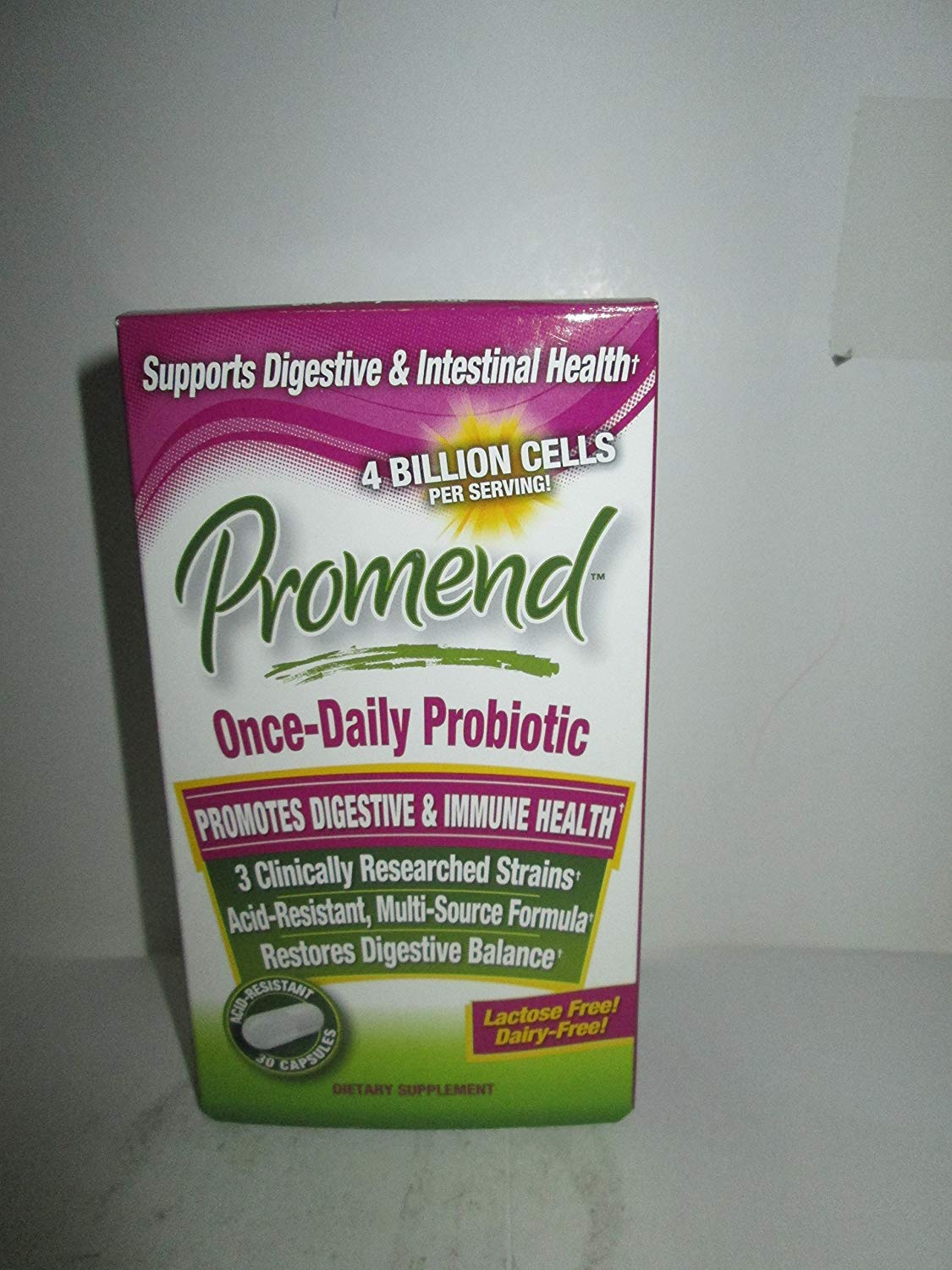 Promend Once-Daily Probiotic Dietary Supplement Capsules, 120