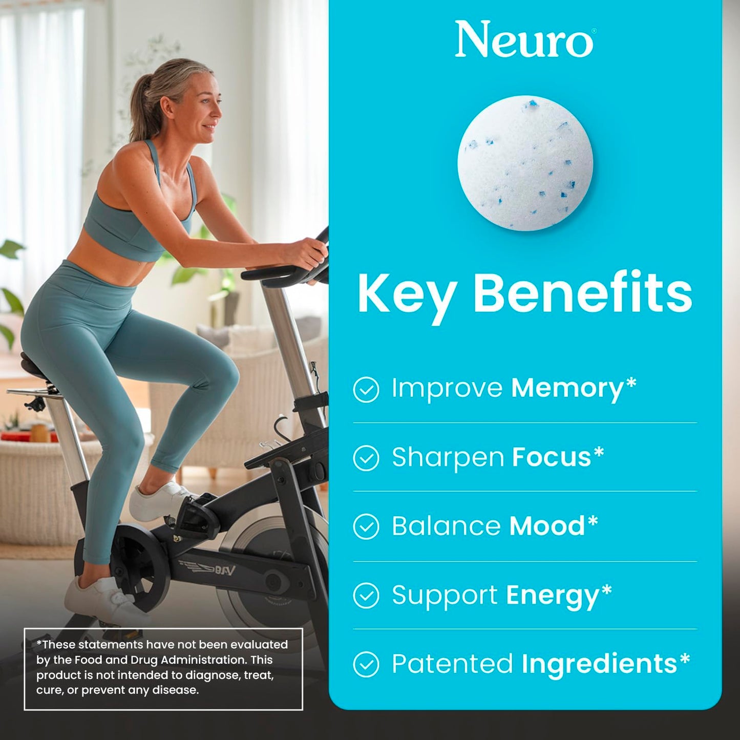 Neuro Cognitive Balance Bundle - Memory & Focus Nootropic Gum (Peppermint, 90 Count), Sleep & Recharge Melatonin Mints (Berry, 72 Count), Calm & Clarity Stress Support Mints (Honey Lemon, 90 Count)
