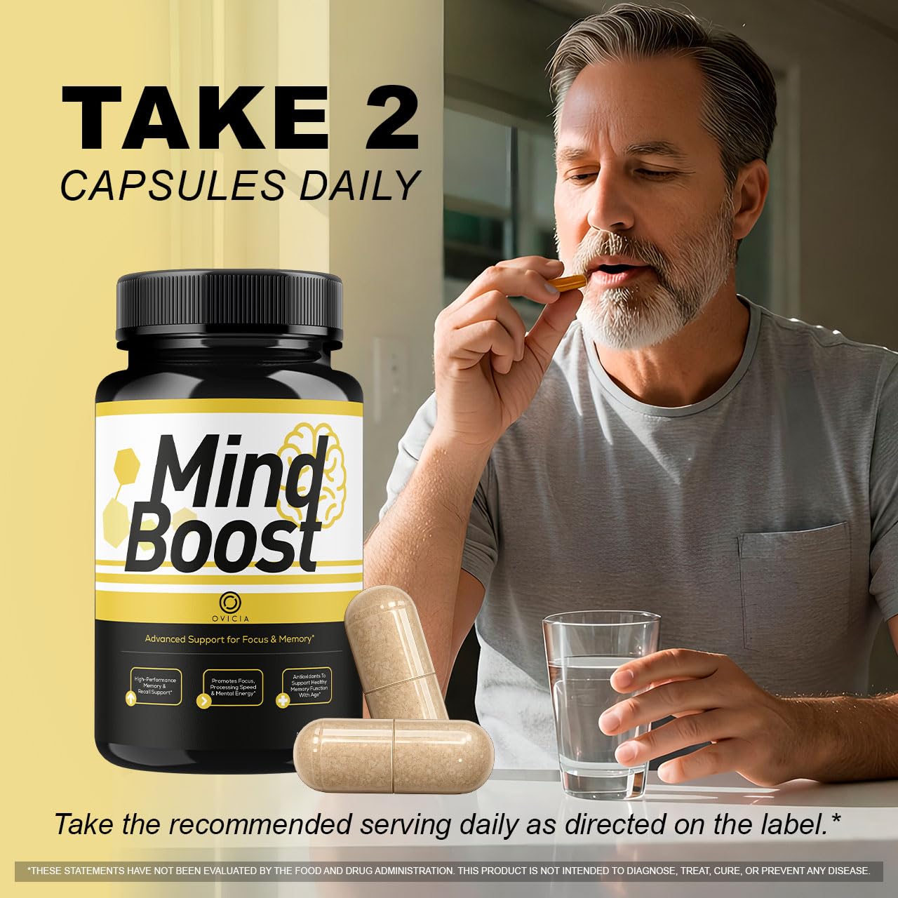 OVICIA Mind Boost Capsules 120 Capsules