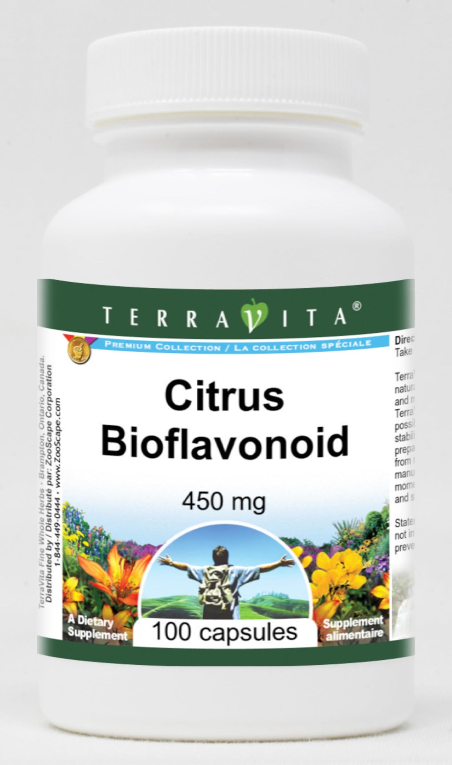 Terravita Citrus Bioflavonoid 450 mg Capsules 300