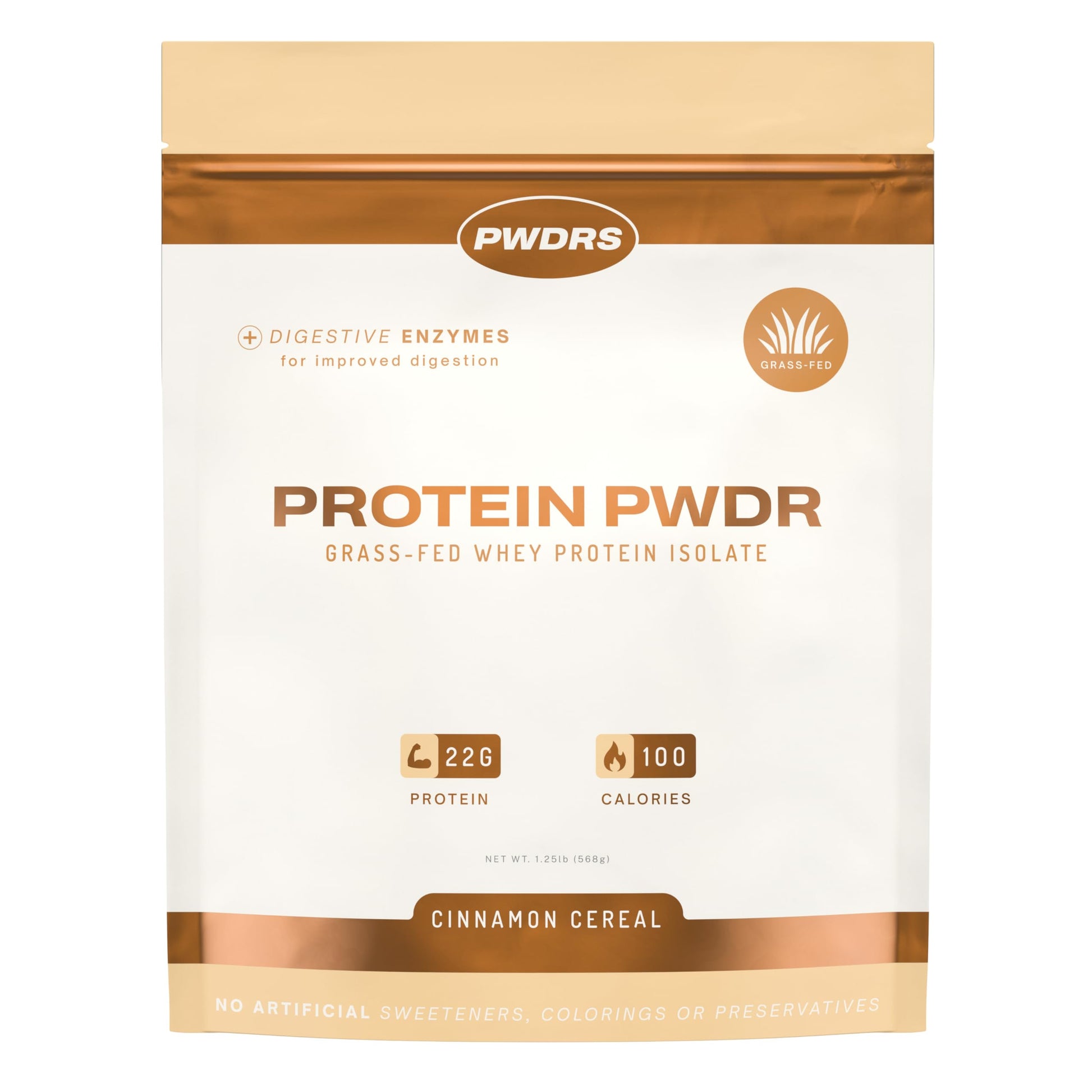 PWDRS Whey Protein Isolate Powder 22g Protein per Serving