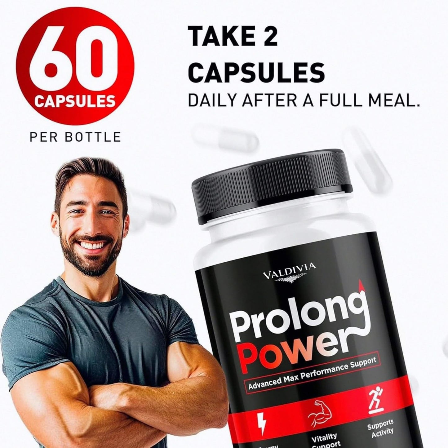 KYFLAG Prolong Power Capsules for Men, 180 Capsules