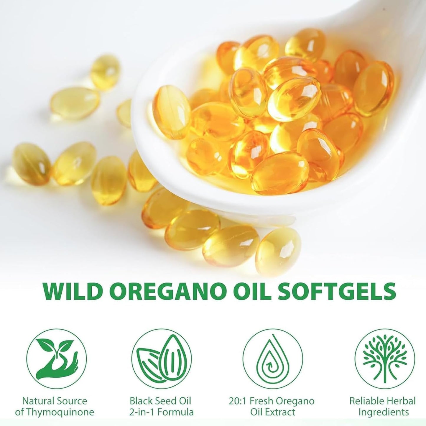 WUJECT Oil of Oregano Softgels, 1 Bag