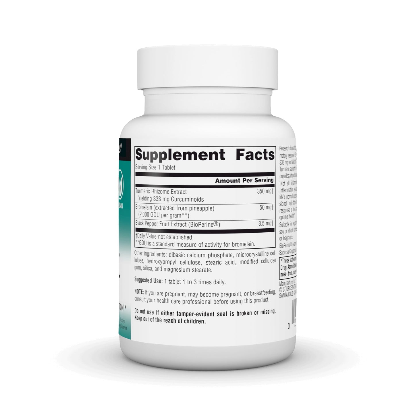 Source Naturals Turmeric Extract Tablets 100