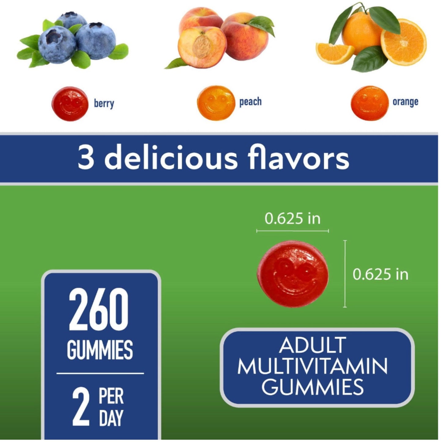 R&C Store Essentials Home Adult Multivitamin Gummies, 260 Gummies