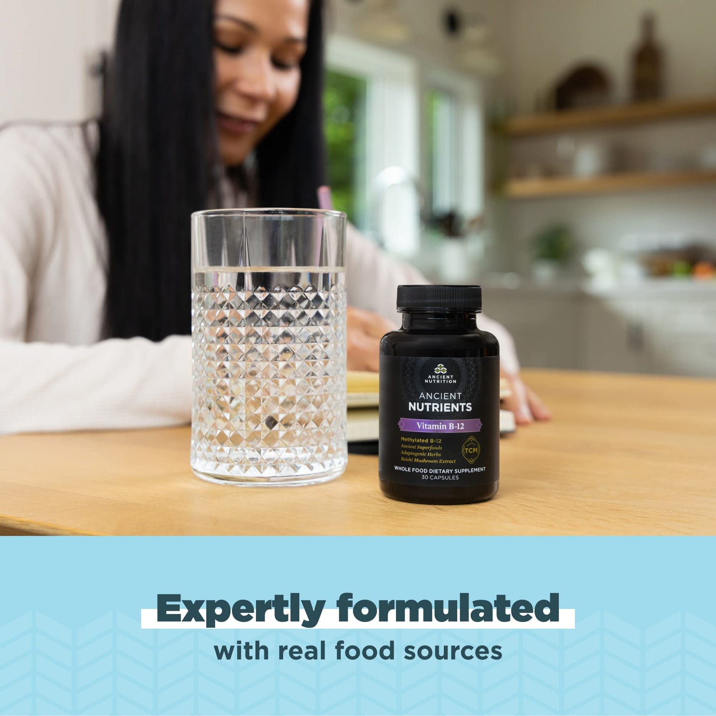 Ancient Nutrition Vitamin B12 Supplement Capsule, 30 Capsules