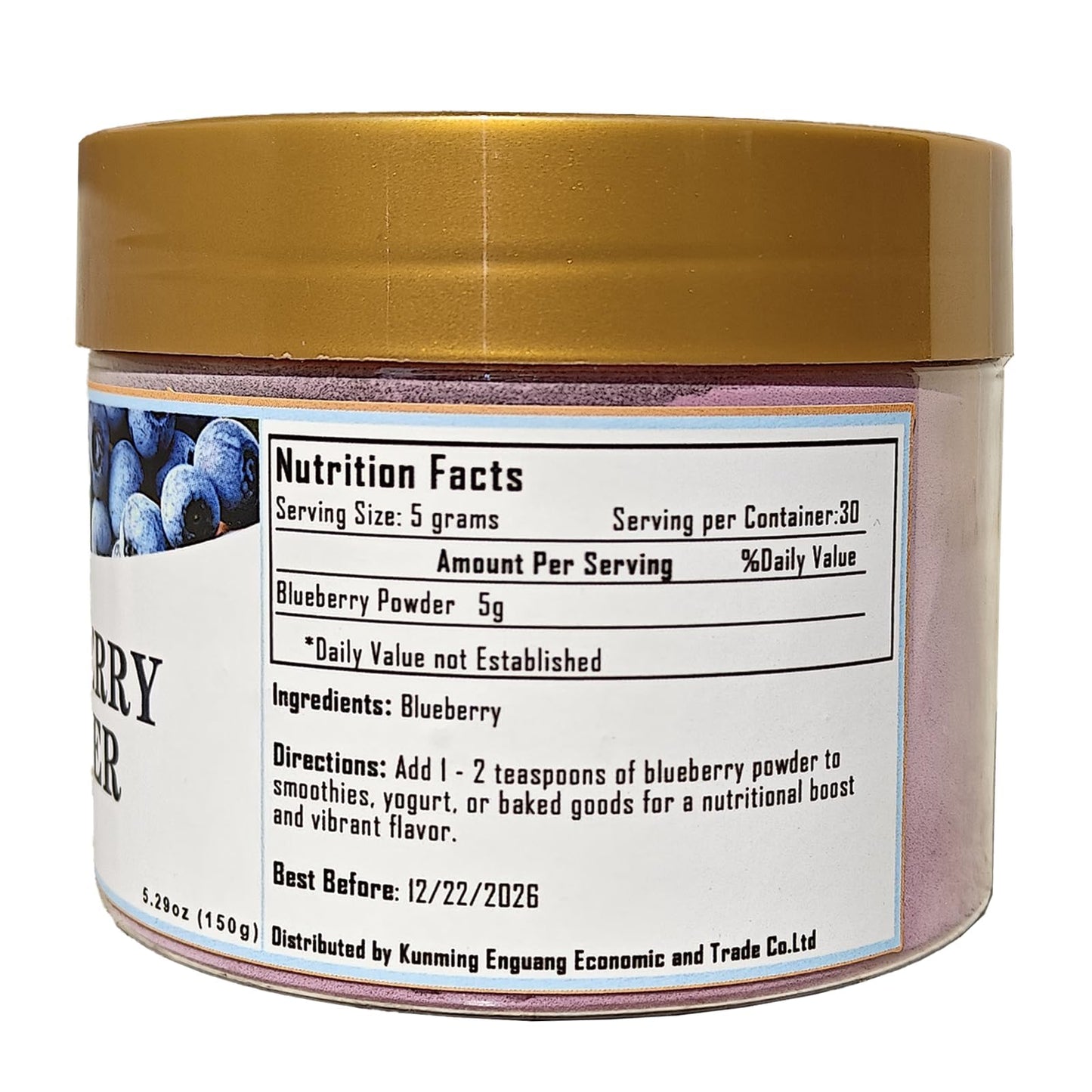 LUCENTIS Blueberry Powder Superfood 10 oz