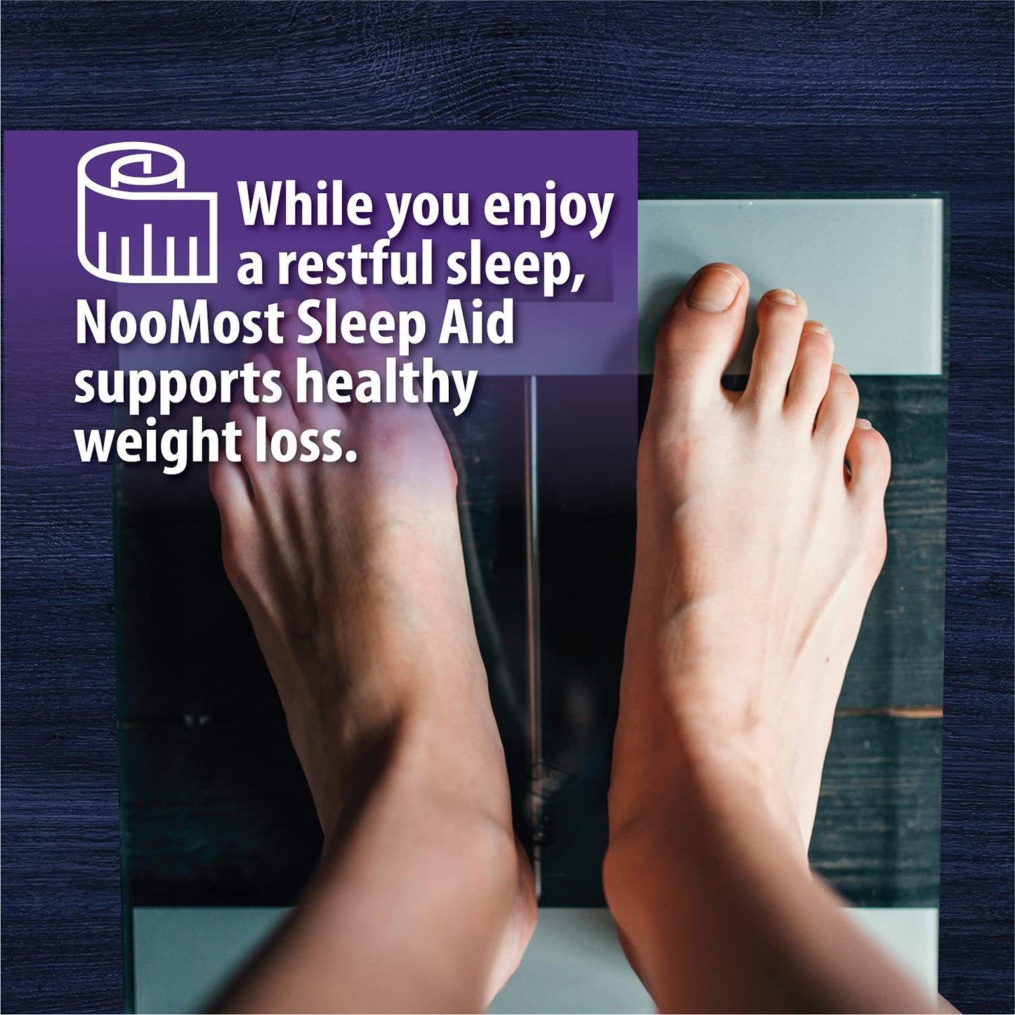 NooMost Natural Sleep Aid Supplements with Magnesium, L-Theanine & Garcinia, 60 Capsules