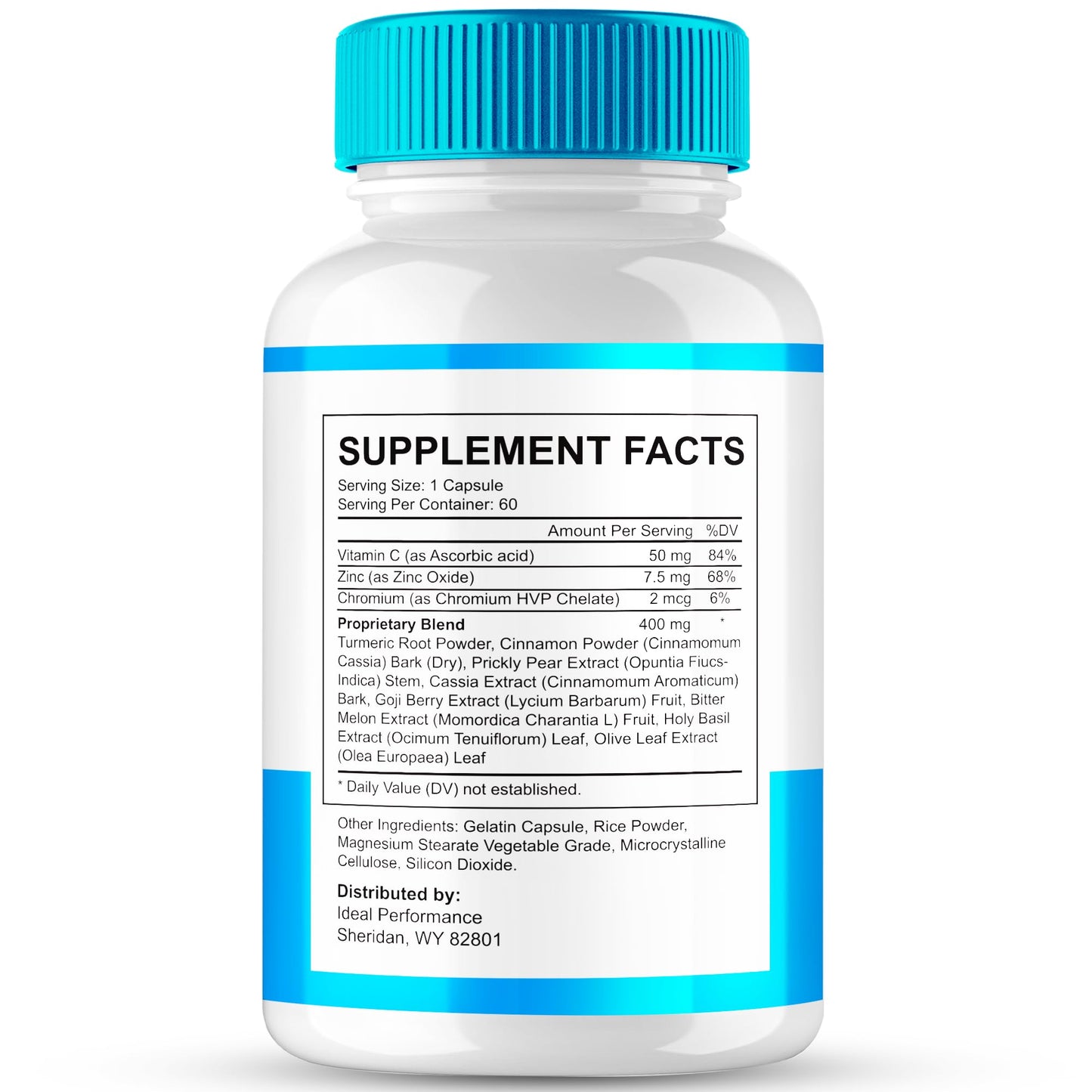 Ideal Performance Glyco Balance Advanced Blood Formula Capsules 120 Capsules