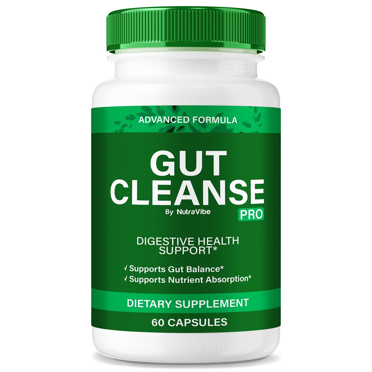 NutraVibe Gut Cleanse Pro Capsules 60 Count