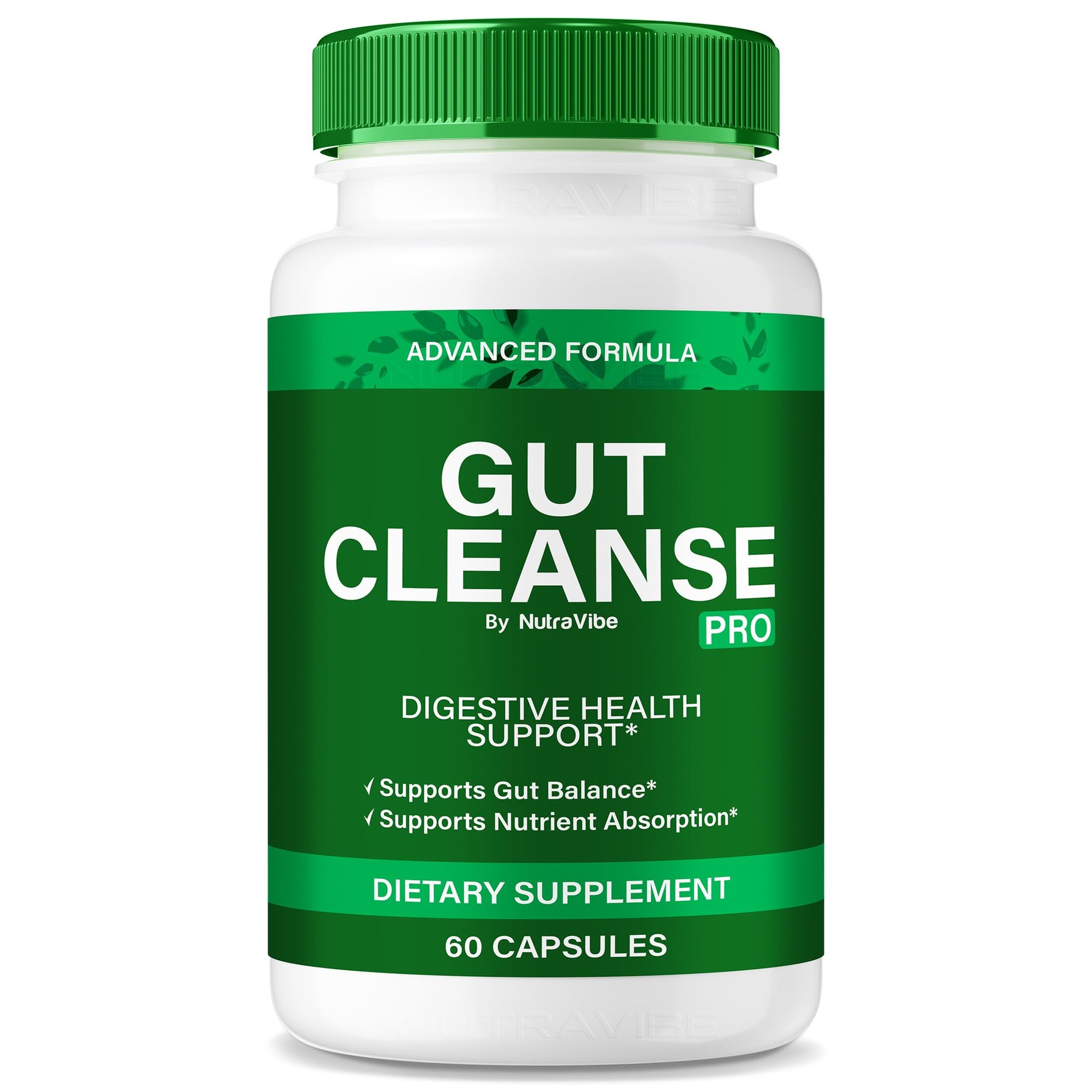 NutraVibe Gut Cleanse Pro Capsules 60 Count