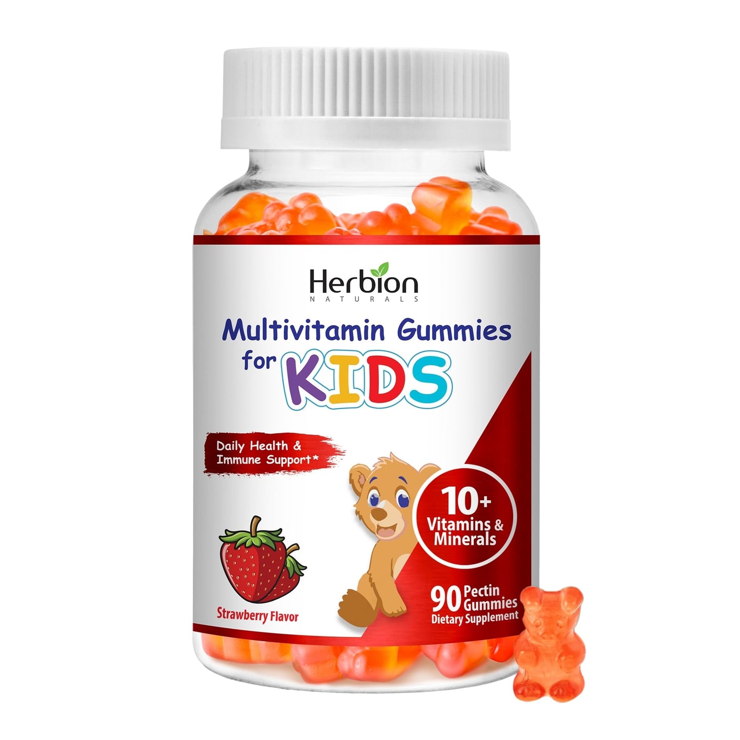 HERBION Naturals Multivitamin Gummies for Kids, Gummies, 24 Count