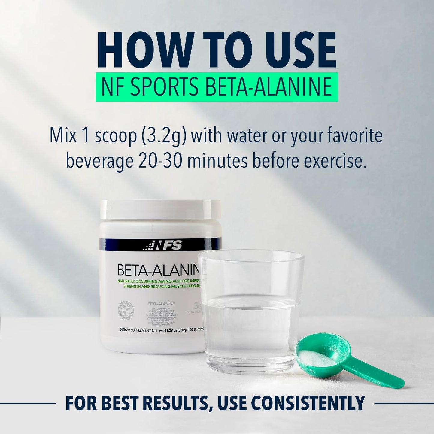 NF Sports Beta-Alanine Powder 12 oz