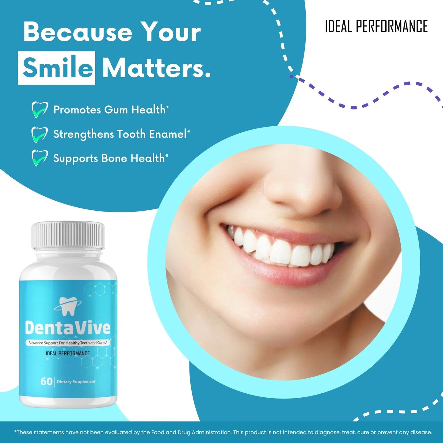 IDEAL PERFORMANCE Dentavive Capsules 60 Capsules
