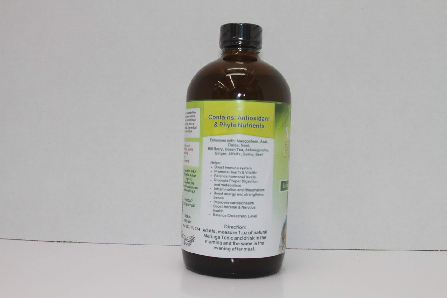 African Angel Moringa Plus Bitters Capsule, 16 Capsules