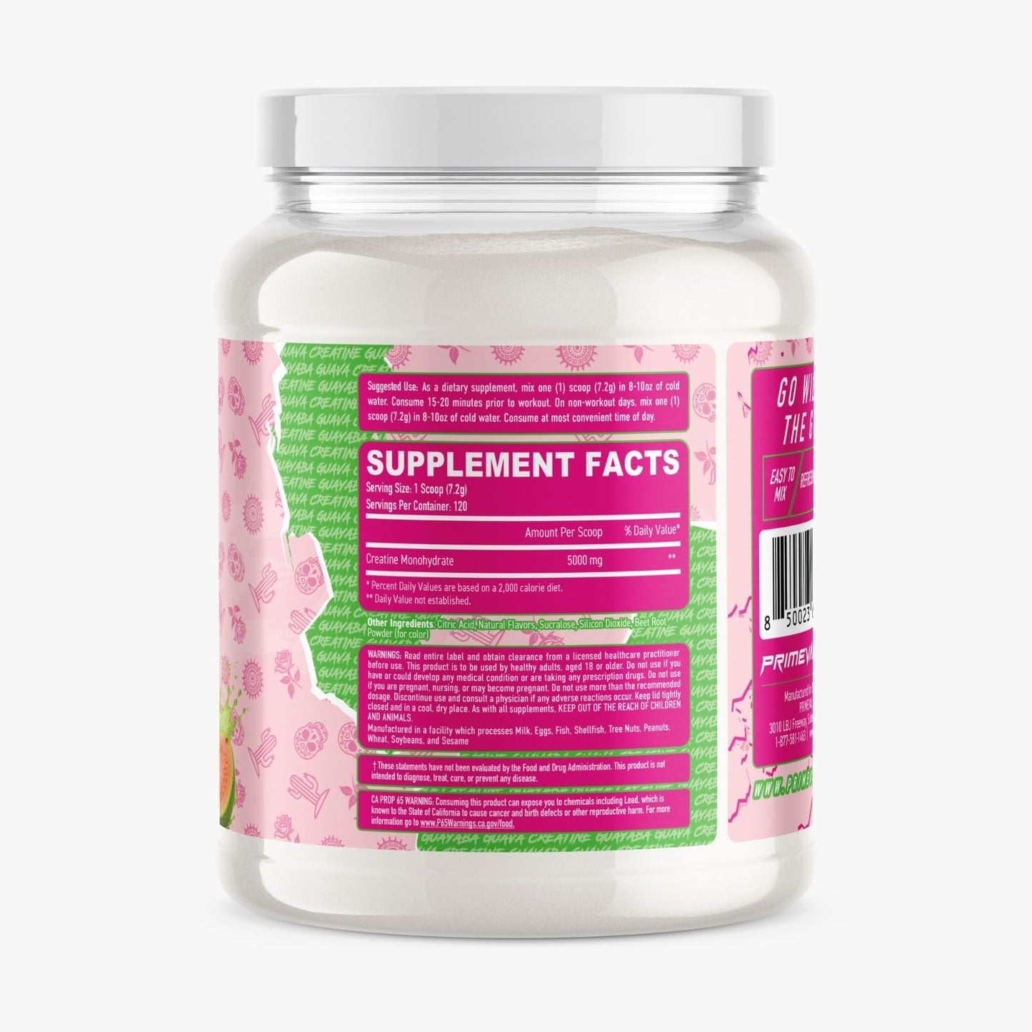 Primeval Labs Clean Creatine Monohydrate Powder 720 g