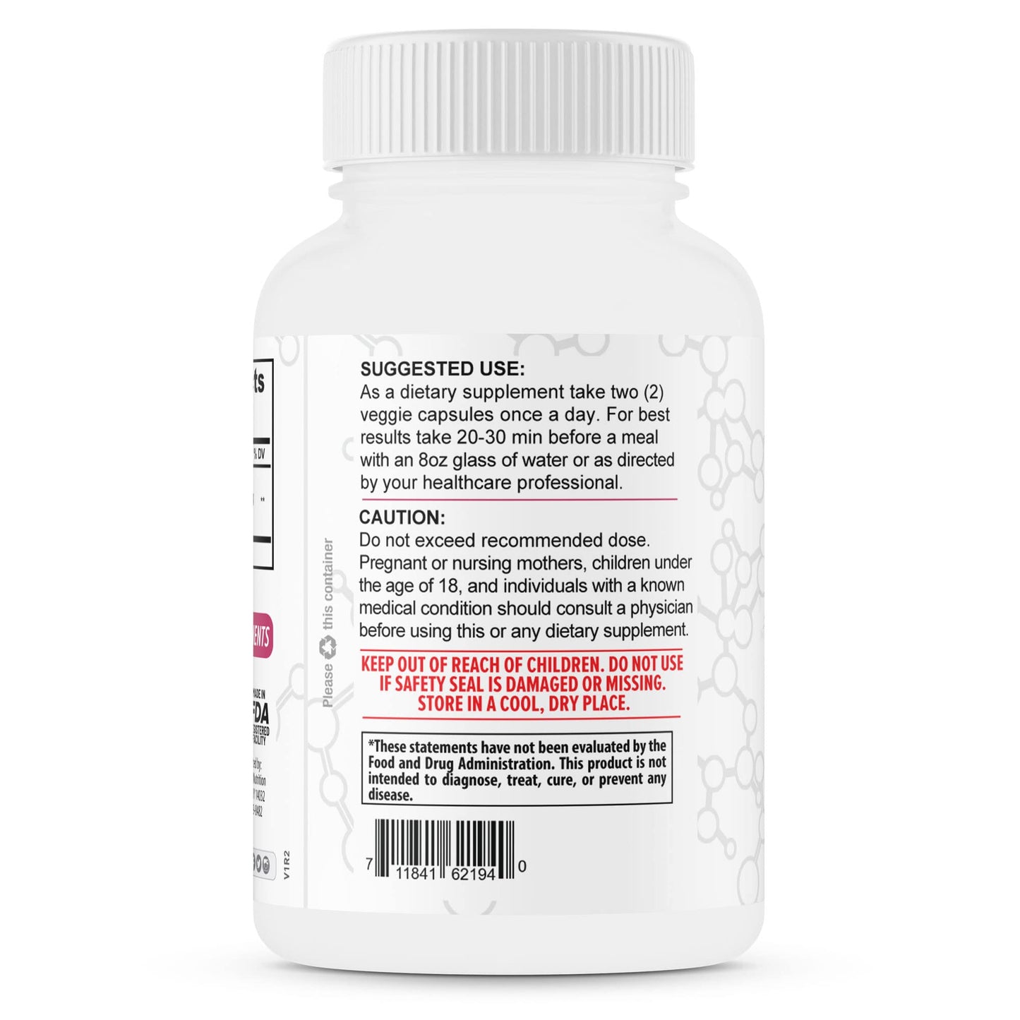 TerraForm Nutrition Caralluma Fimbriata Capsule, 60 Count
