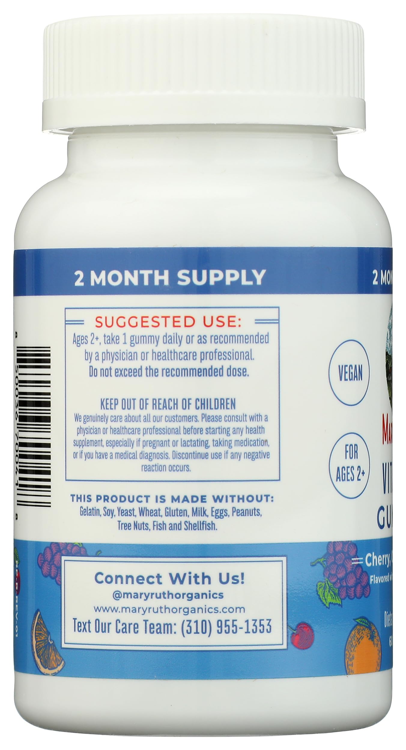 MaryRuth's Vitamin C Gummies, 60 Count