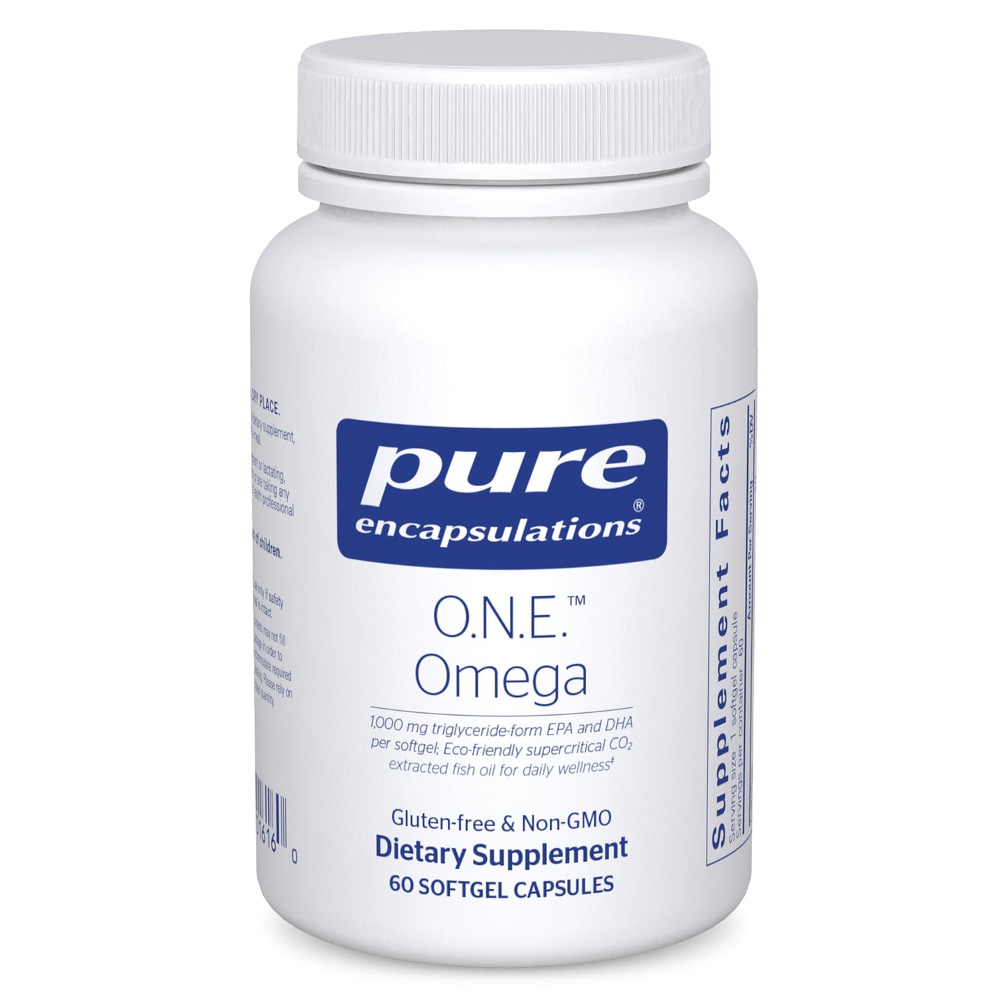 Pure Encapsulations O.N.E. Omega Softgel Capsules 60