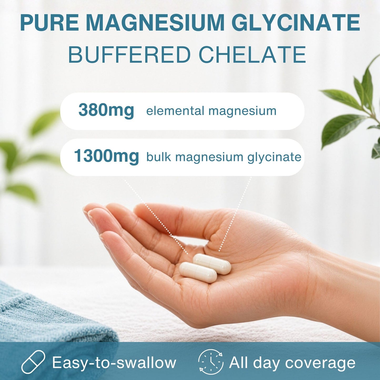 Igennus Healthcare Nutrition Chelated Magnesium Glycinate, 180 Capsules
