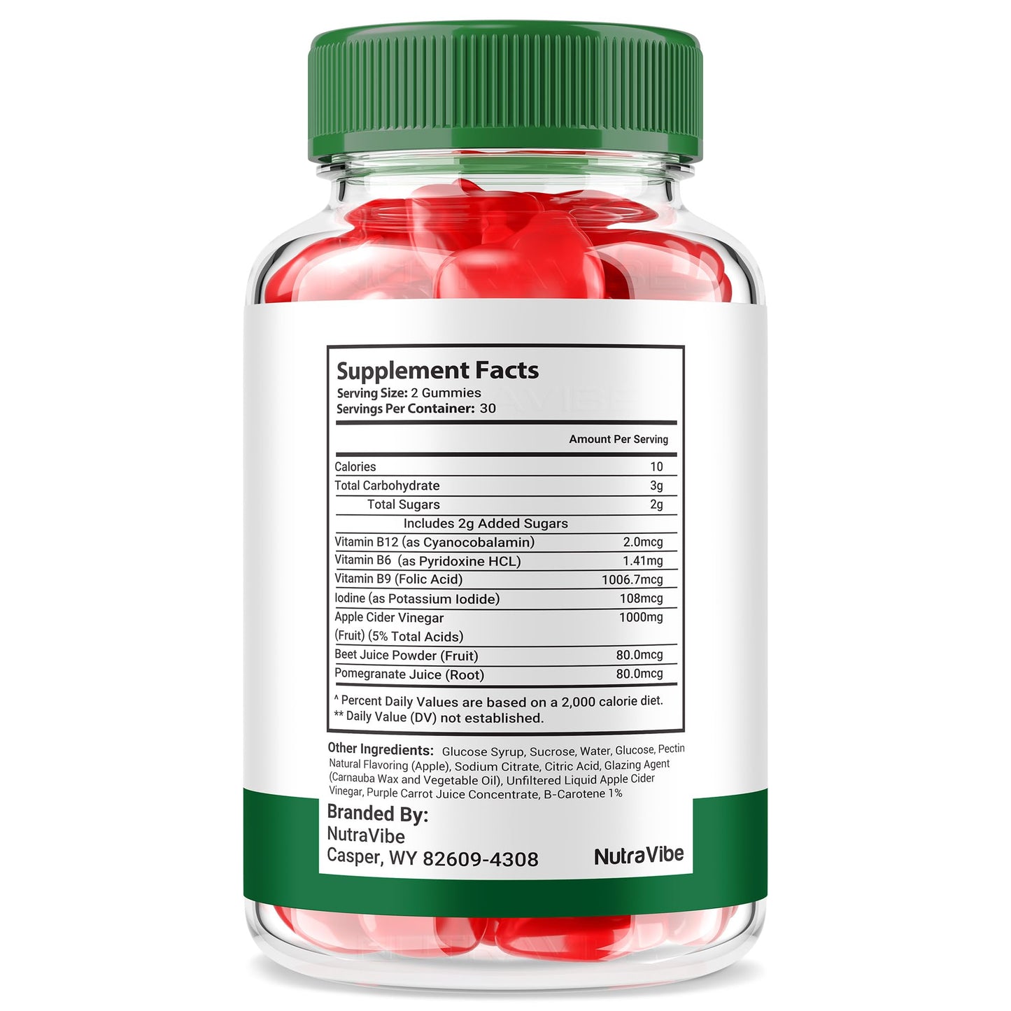 NutraVibe Ultima Keto ACV Gummies 120 Gummies